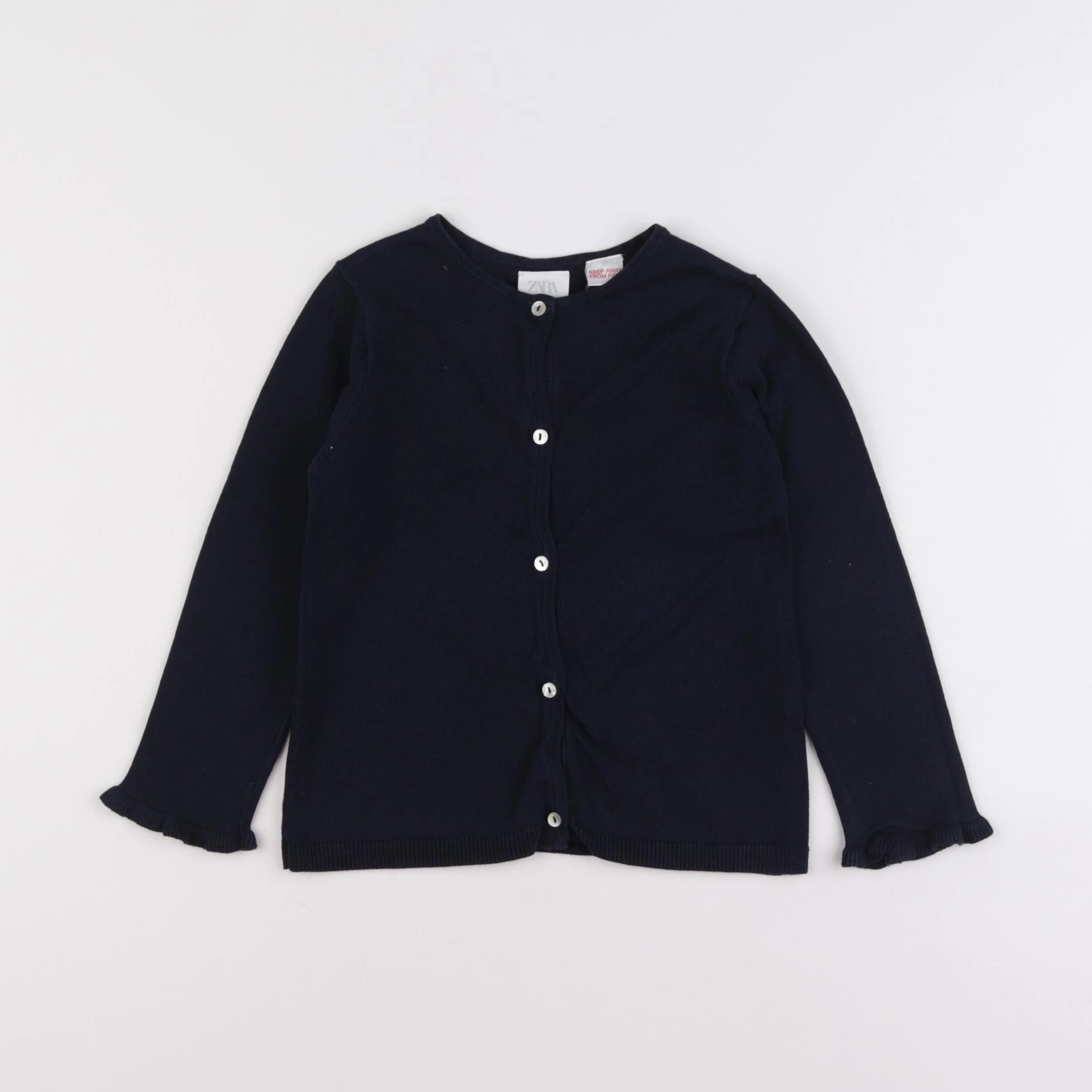 Zara - gilet bleu - 3/4 ans