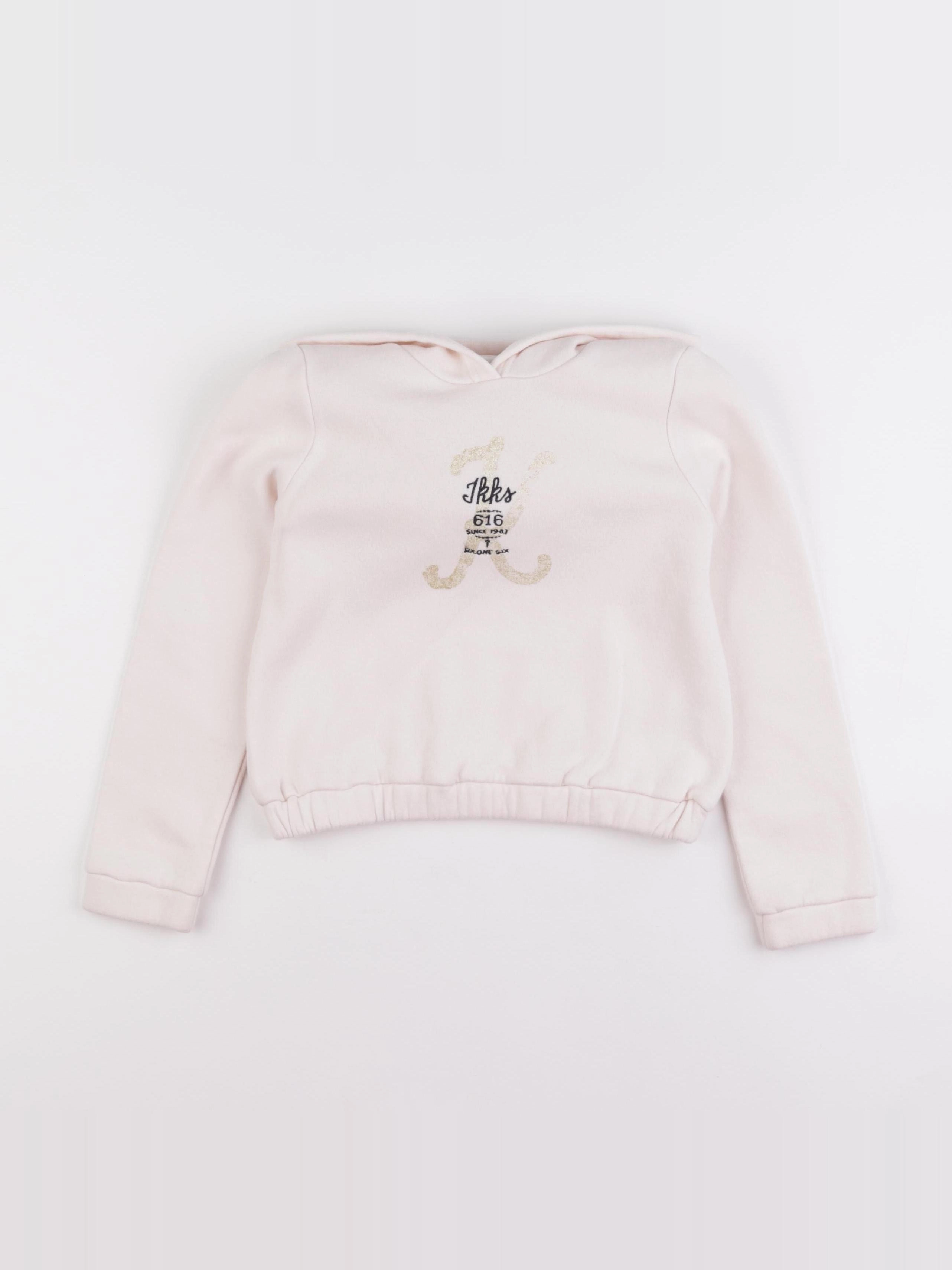 IKKS - sweat rose - 8 ans