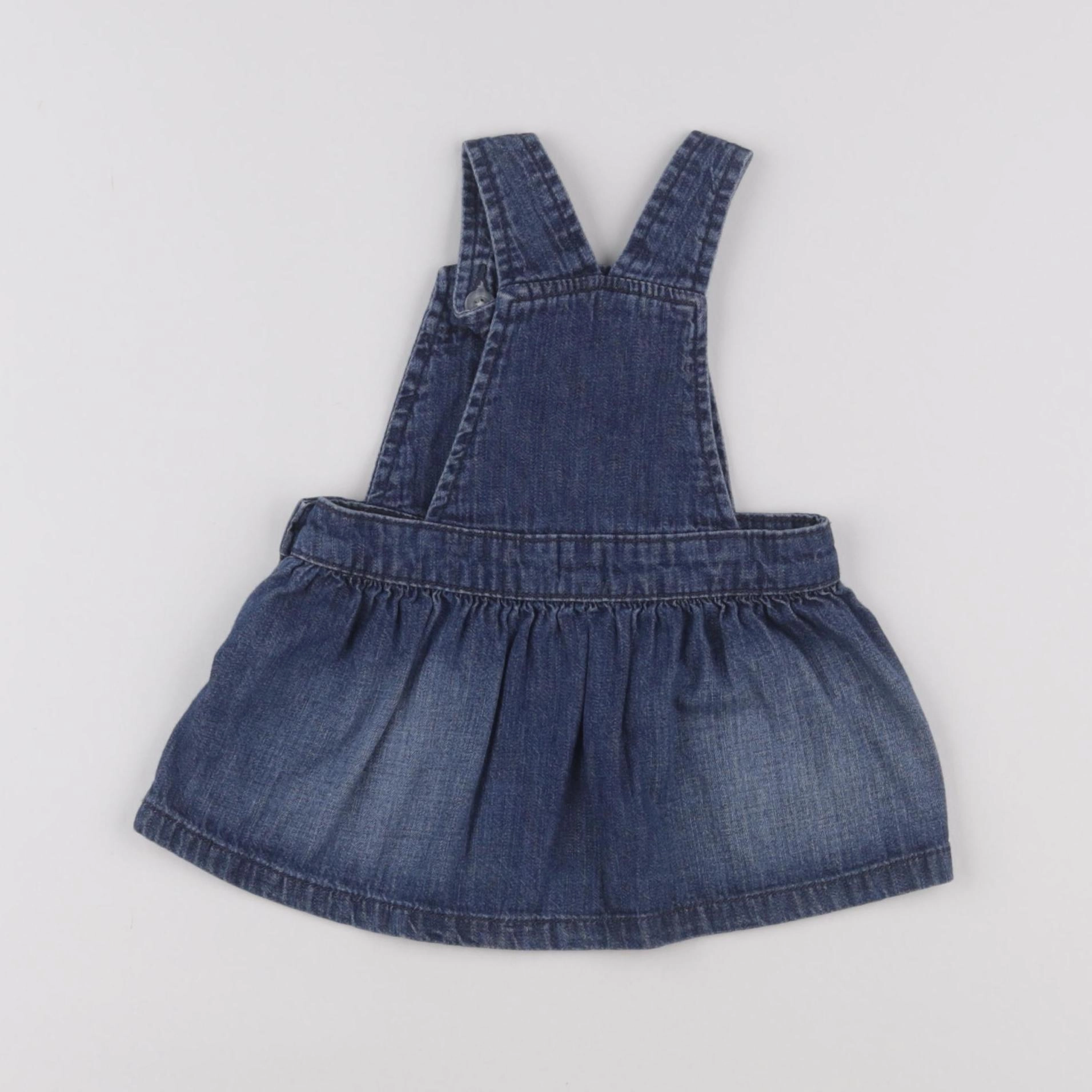GAP - robe bleu - 3/6 mois