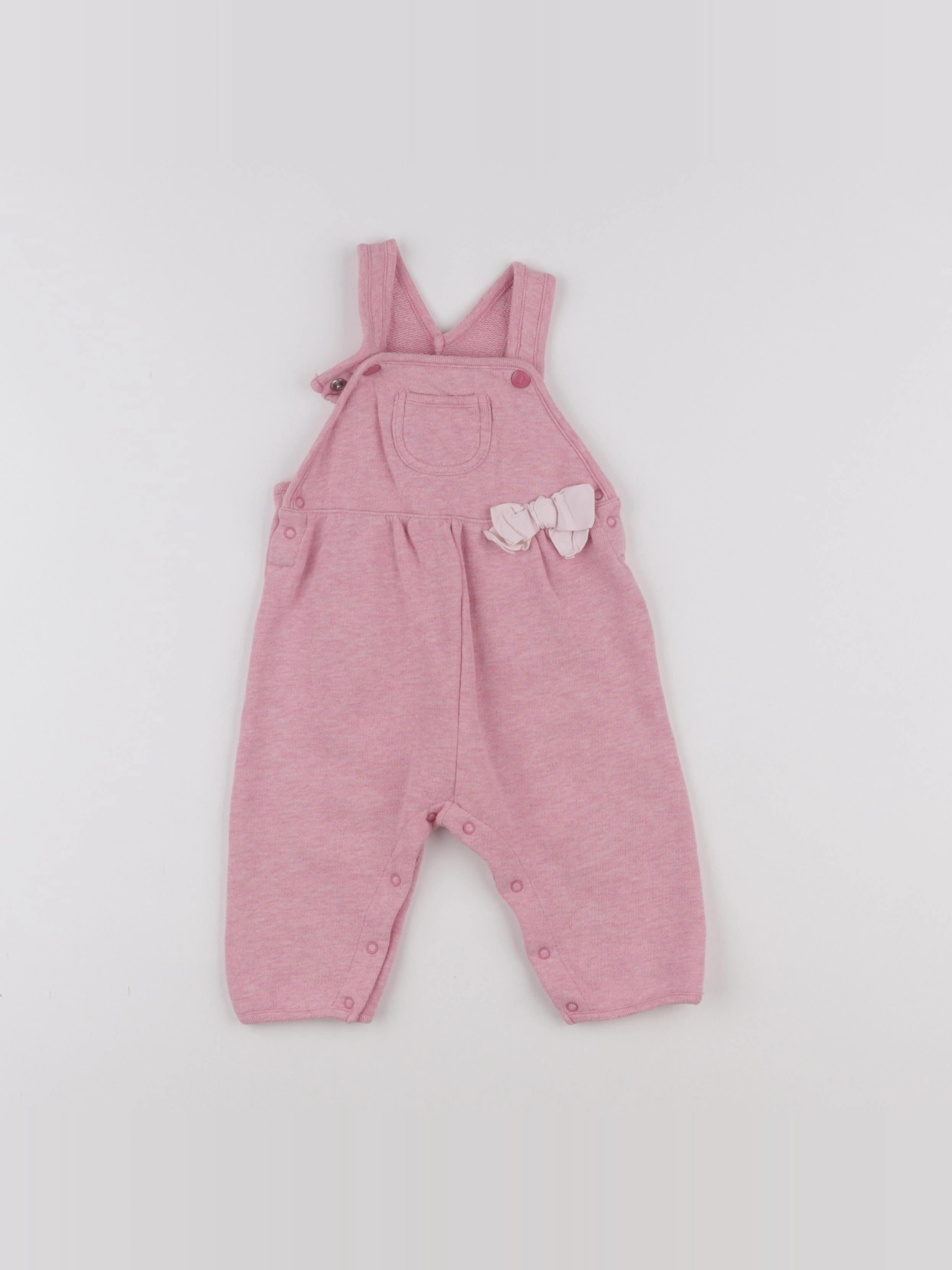 Petit Bateau - salopette rose - 6 mois