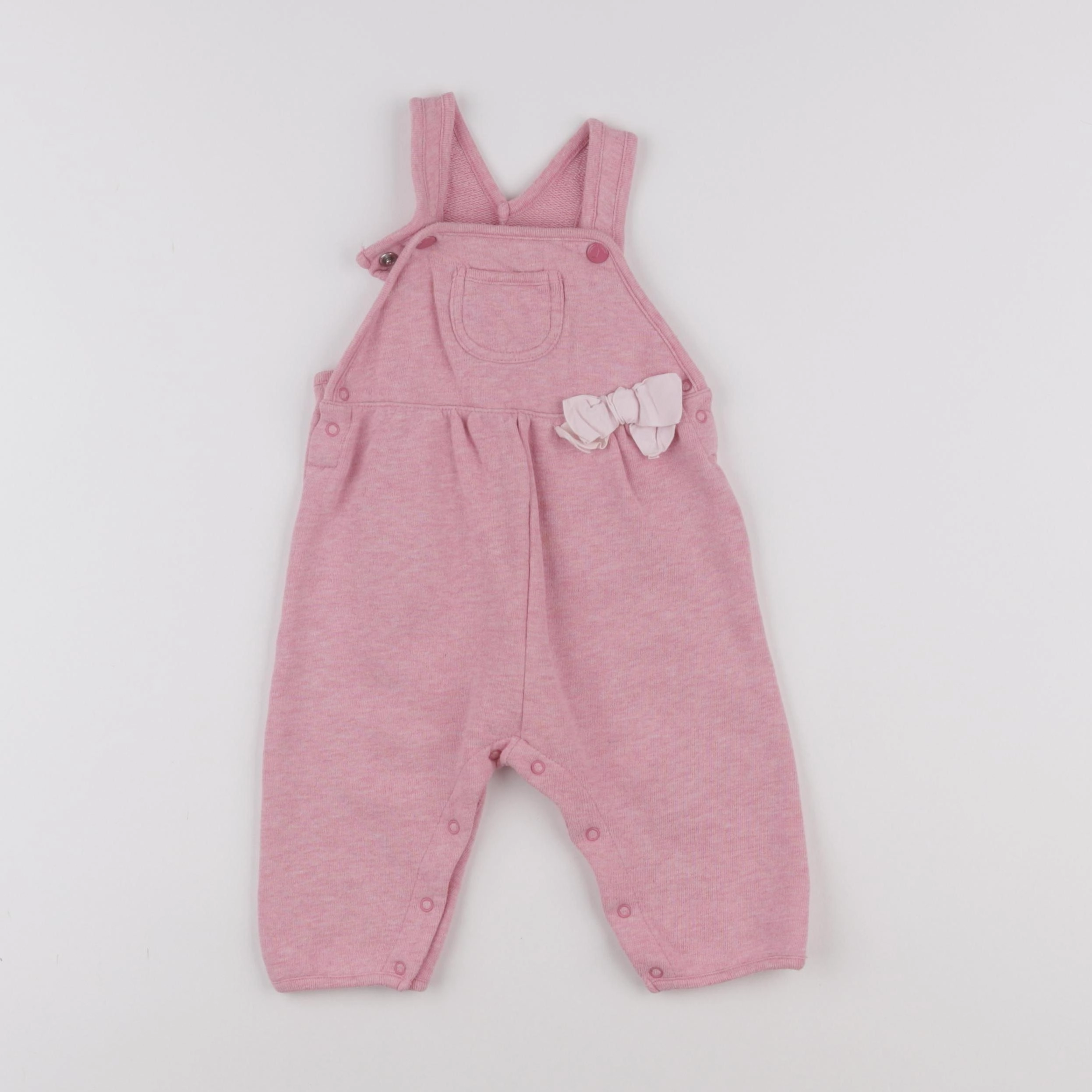 Petit Bateau - salopette rose - 6 mois