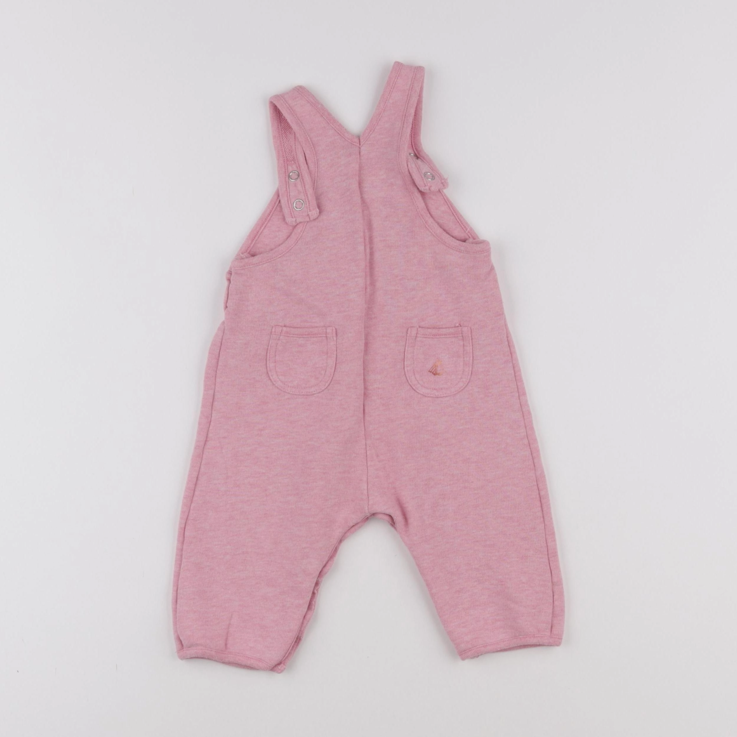 Petit Bateau - salopette rose - 6 mois