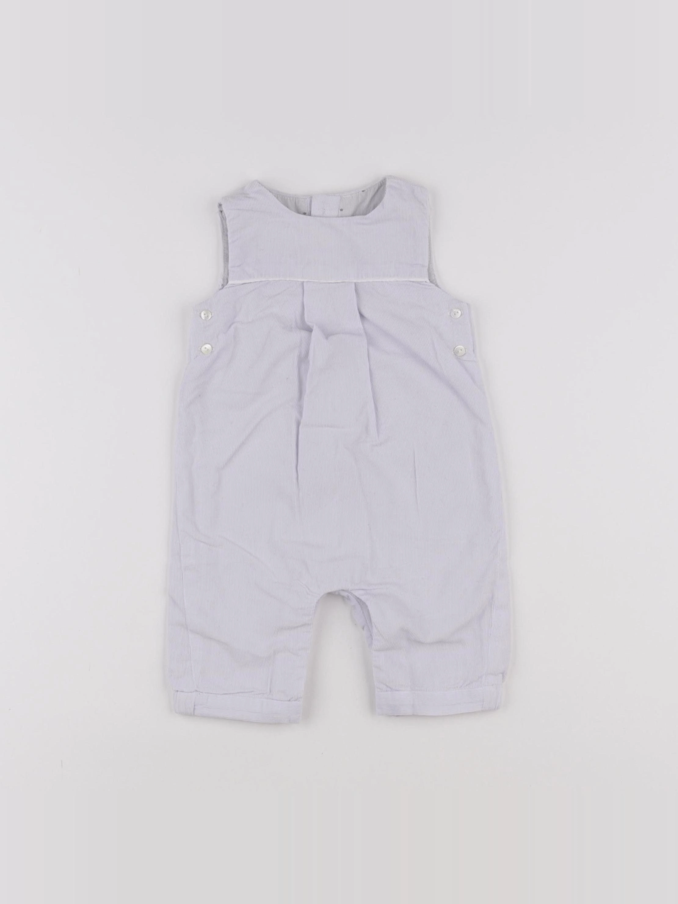 Jacadi - combinaison gris - 3 mois