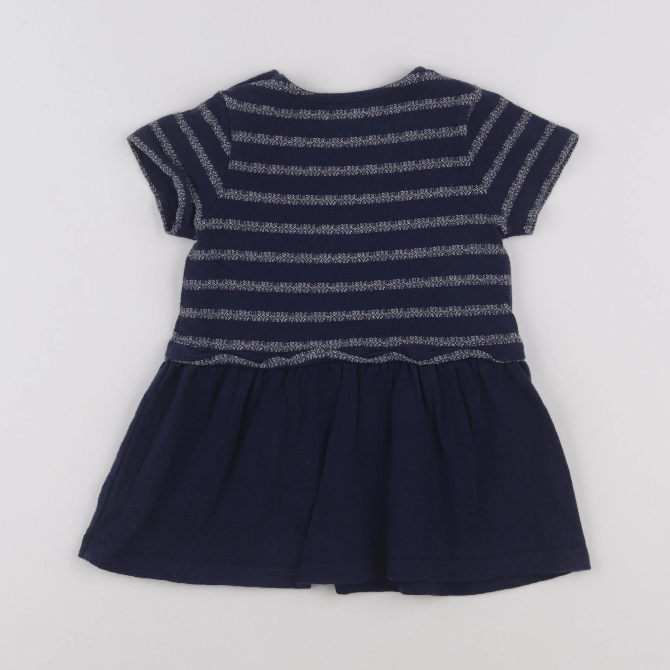 Boutchou - robe bleu - 12 mois