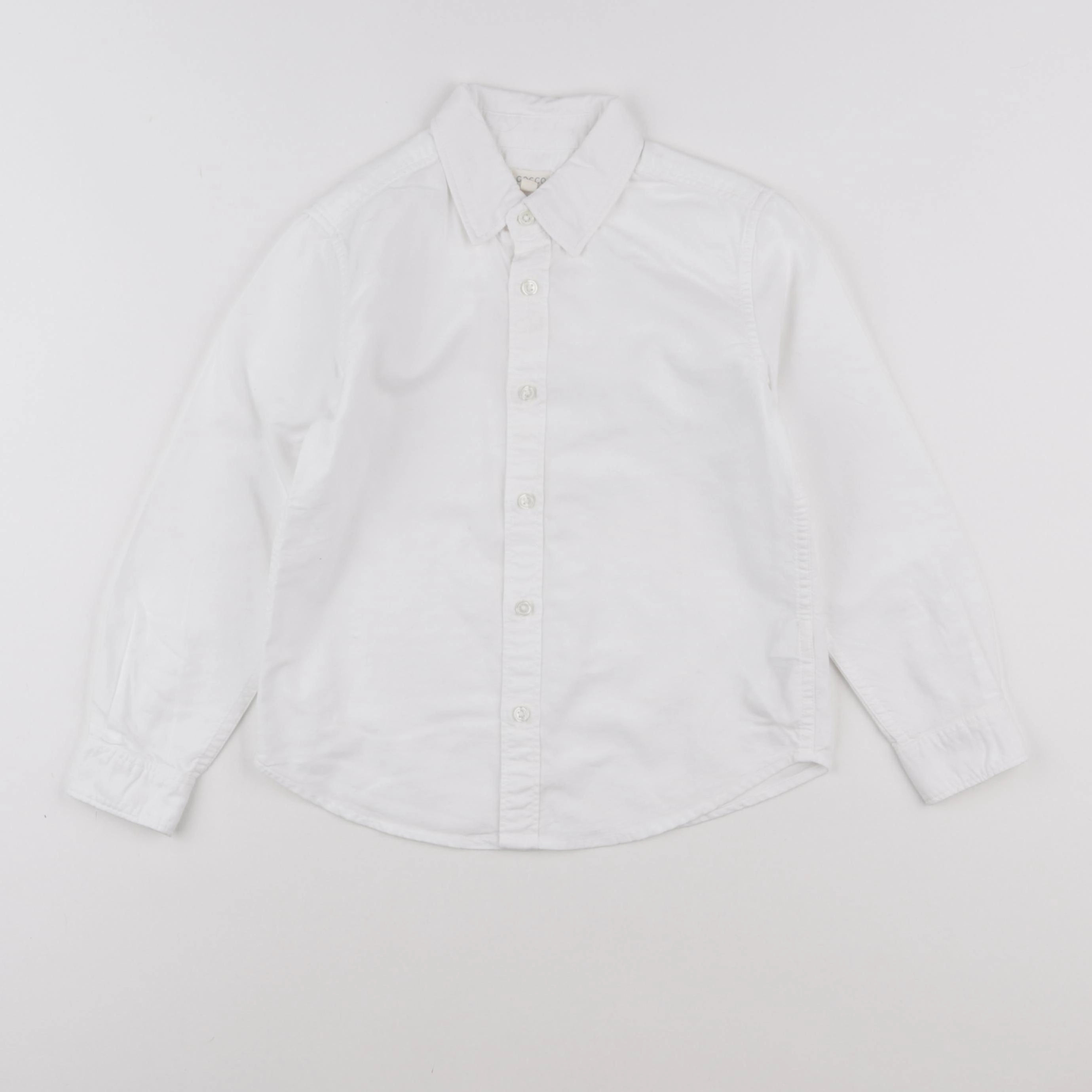Gocco - chemise blanc - 5/6 ans