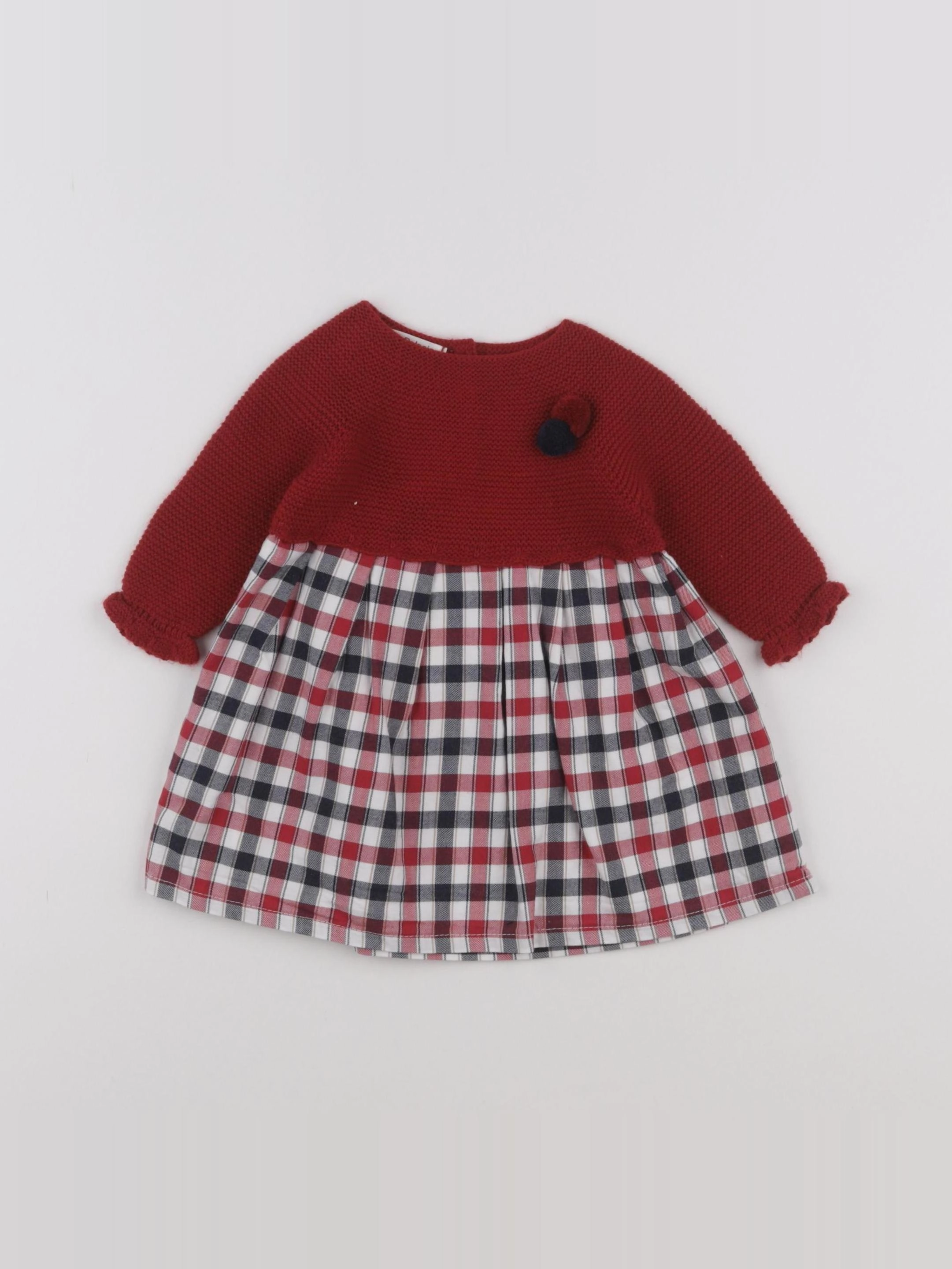 Lola Palacios - robe rouge - 6 mois