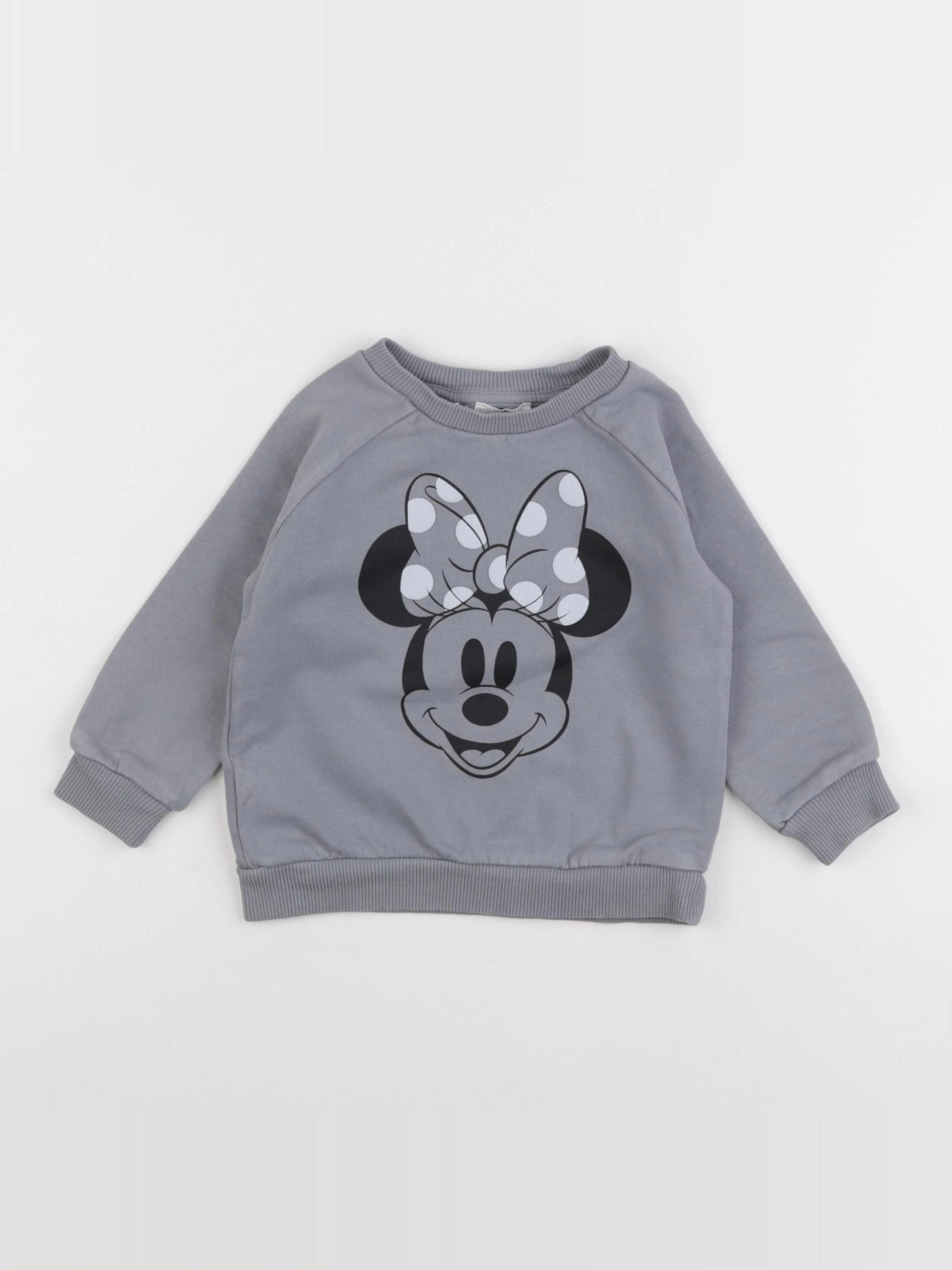 Mango - sweat gris - 12/18 mois