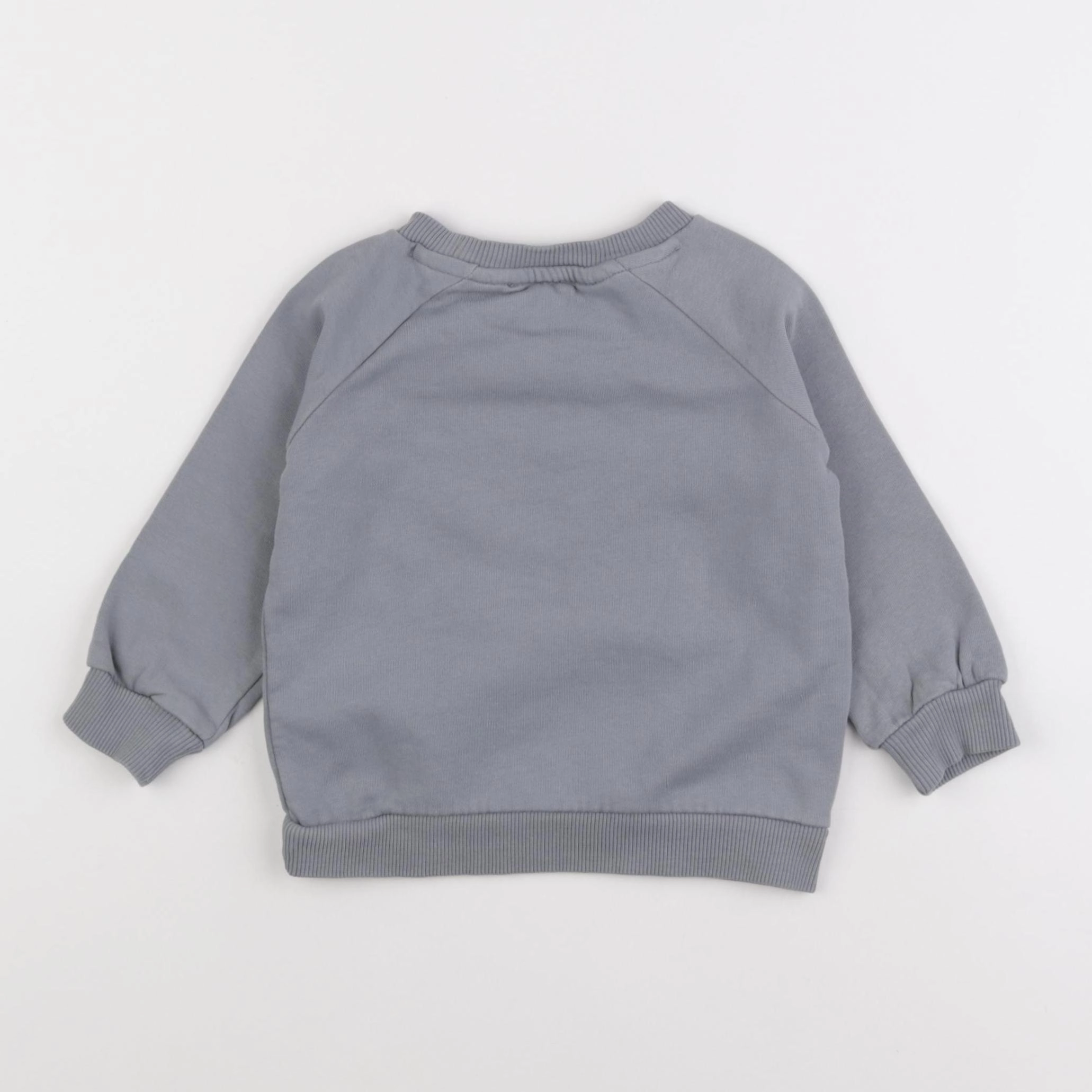 Mango - sweat gris - 12/18 mois