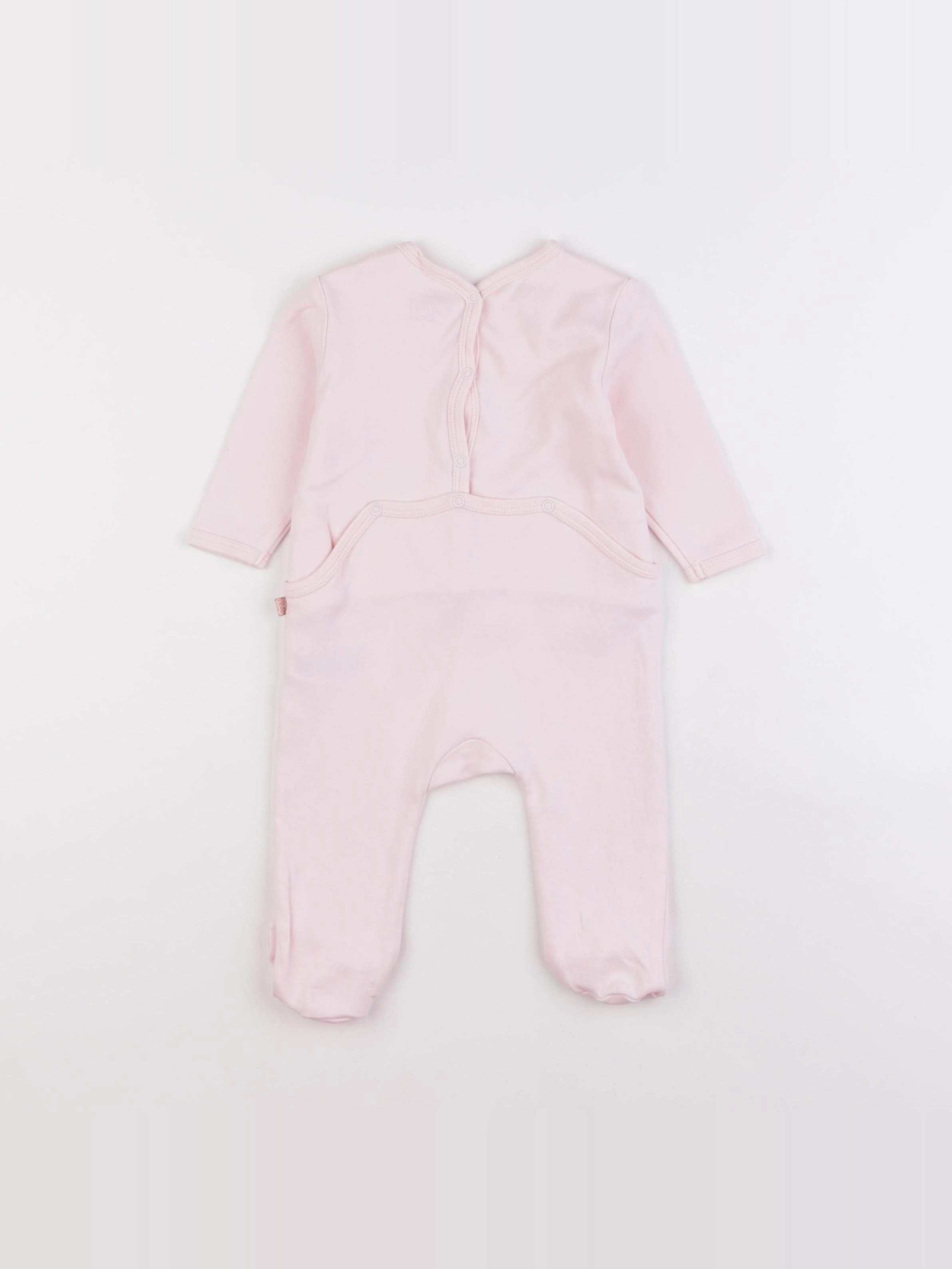 Carrément Beau - pyjama coton rose - 6 mois