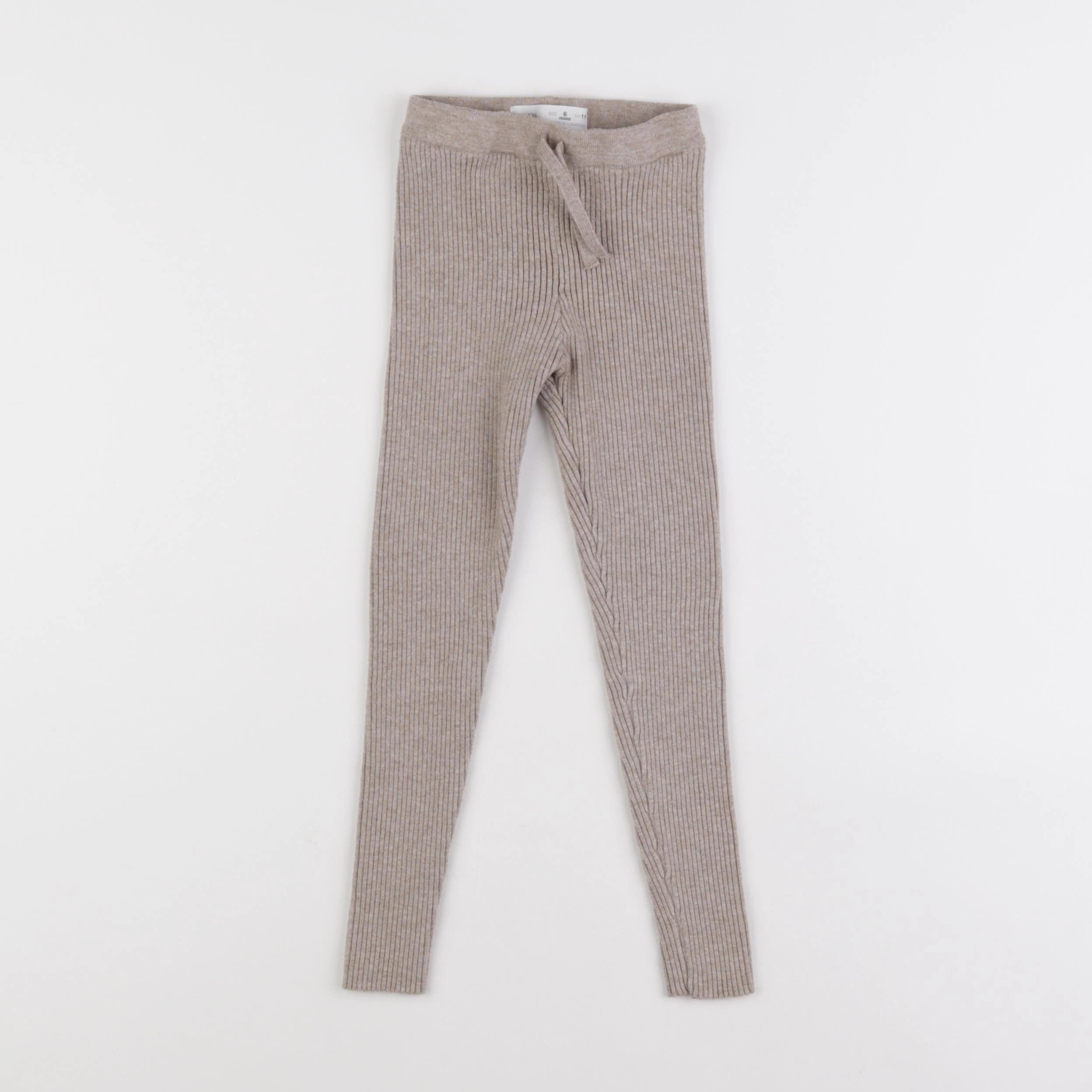 Zara - legging beige - 6 ans