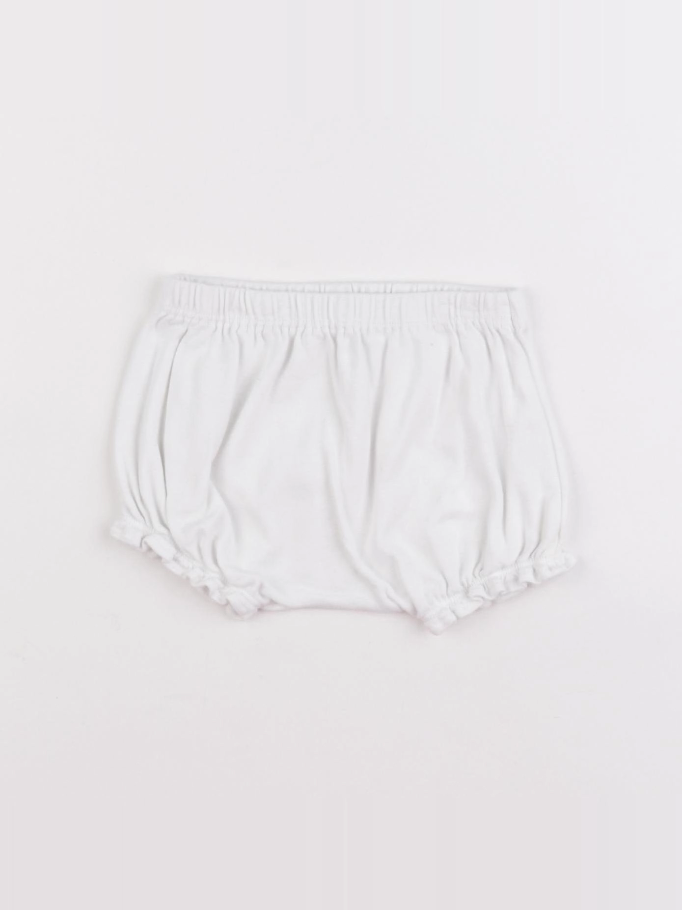 Petit Bateau - bloomer blanc - 3 mois