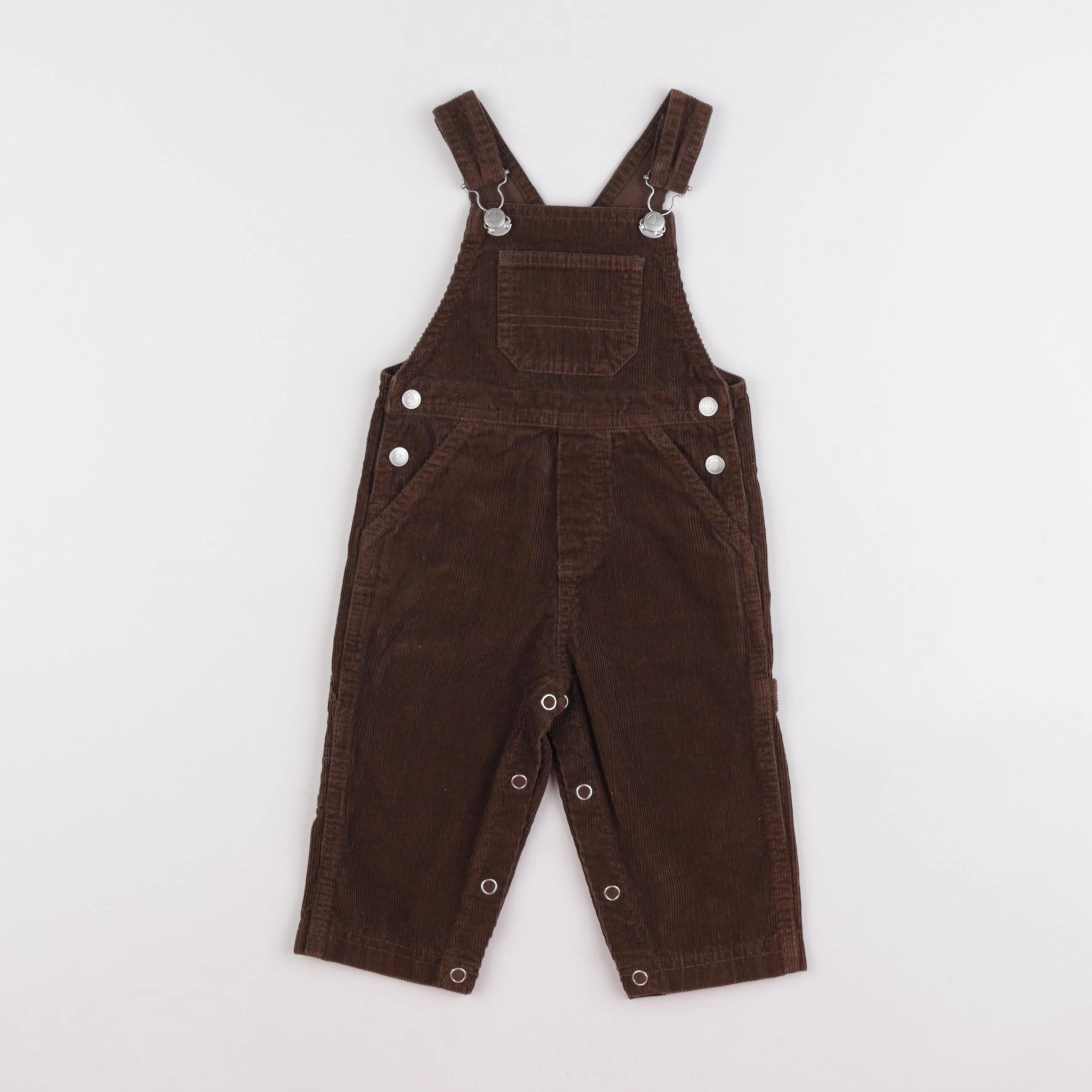Petit Bateau - salopette marron - 6 mois