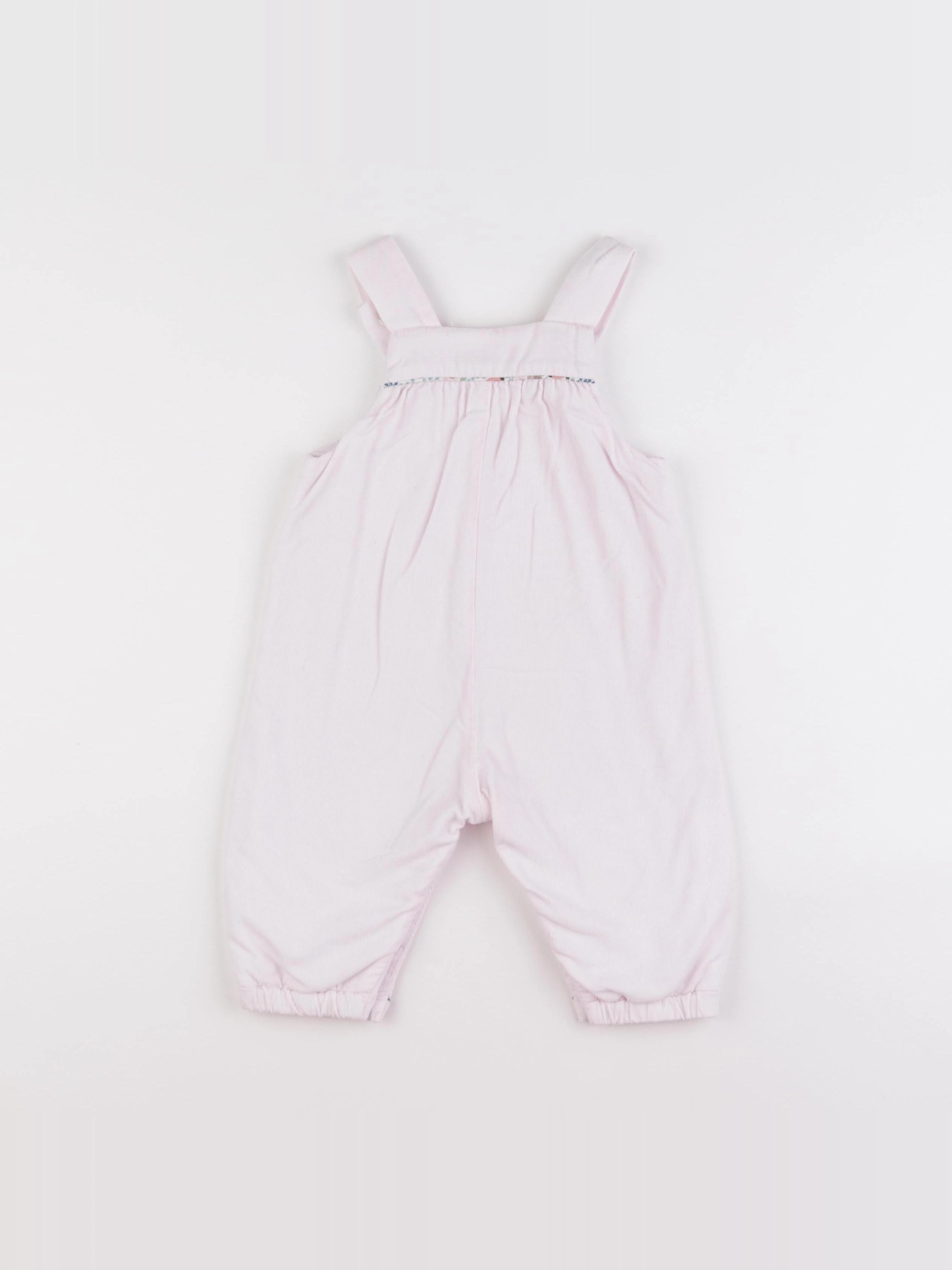 Jacadi - salopette rose - 12 mois