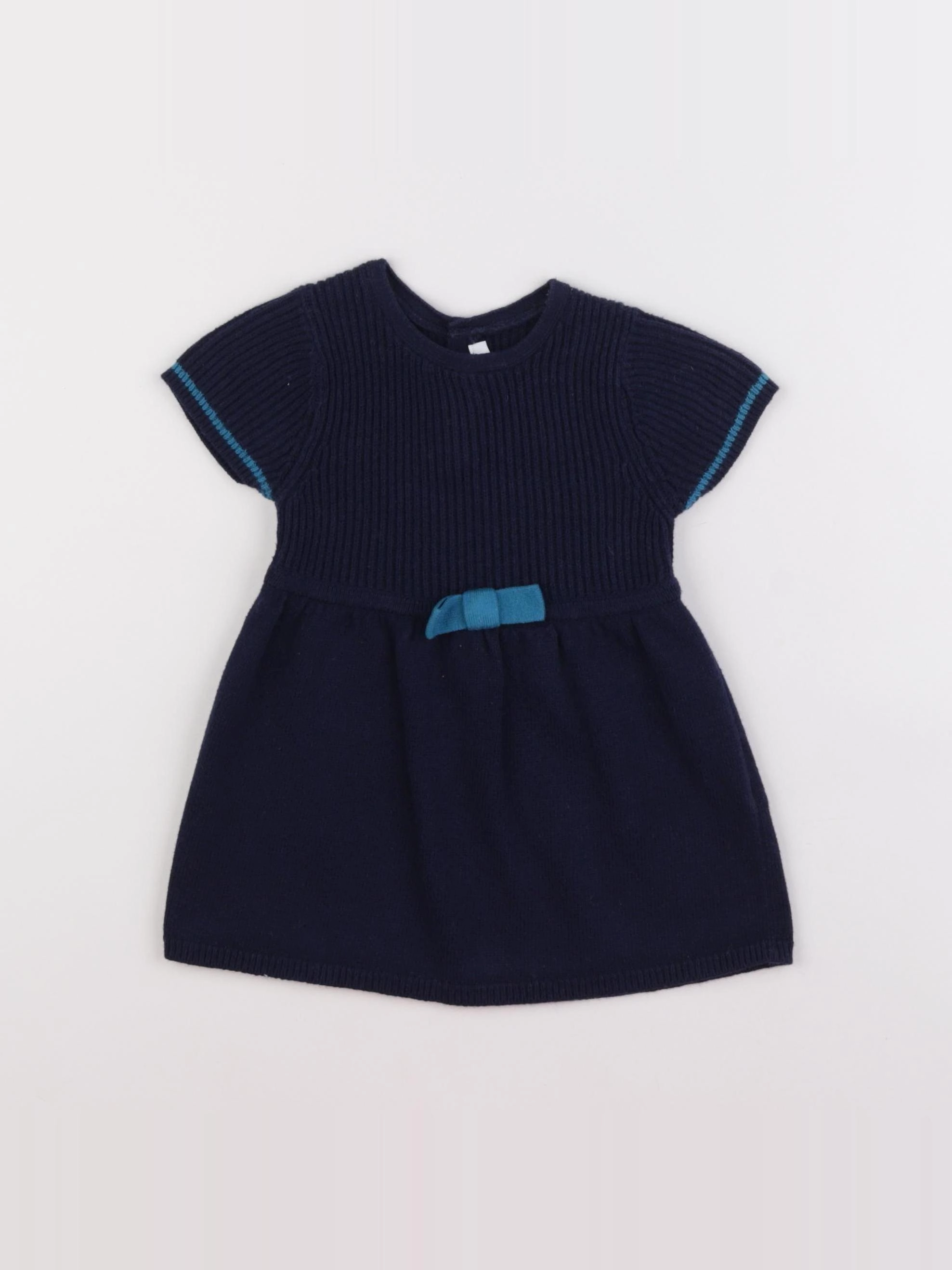 Jacadi - robe bleu - 12 mois