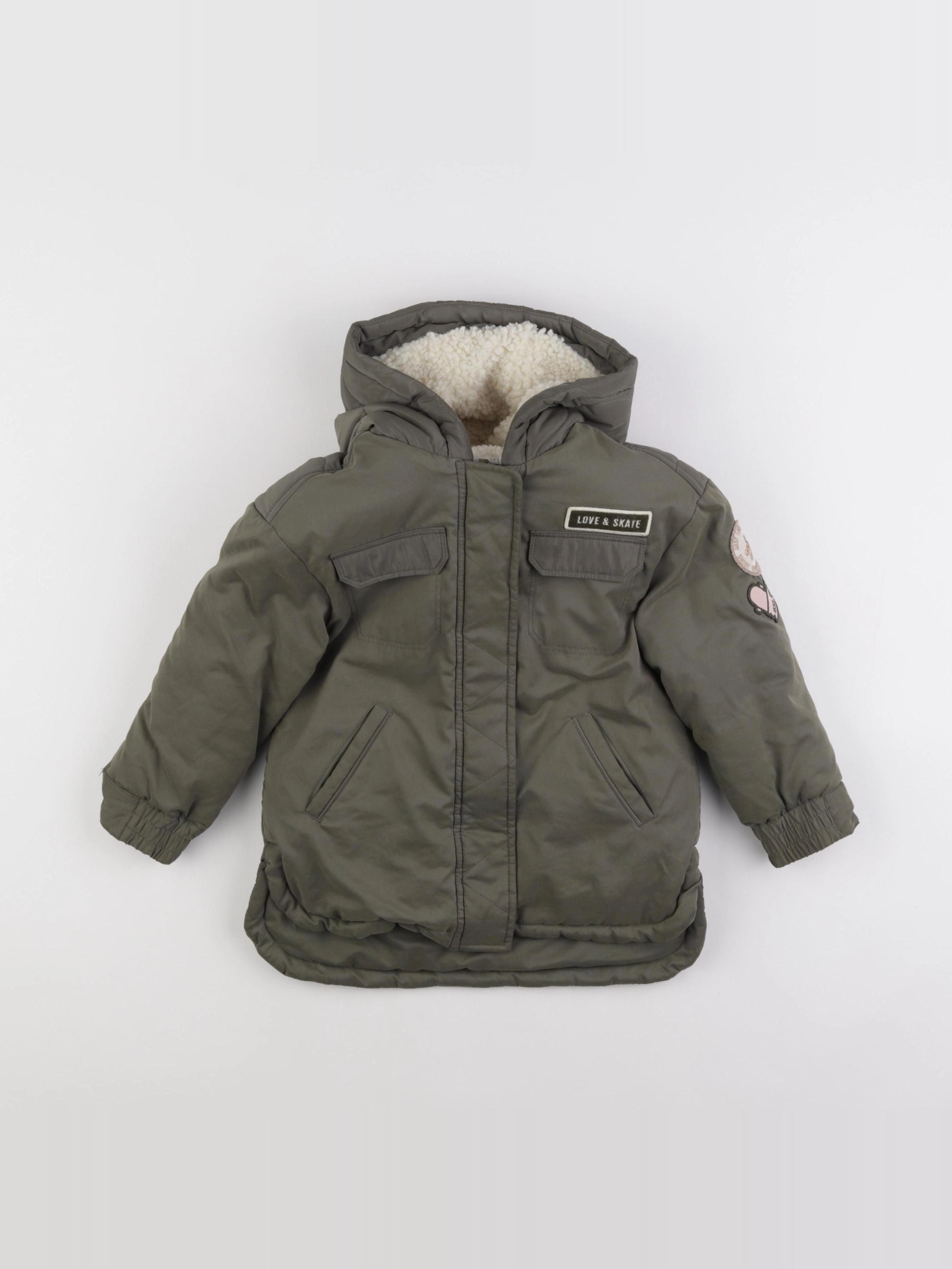 IKKS - parka vert - 4 ans