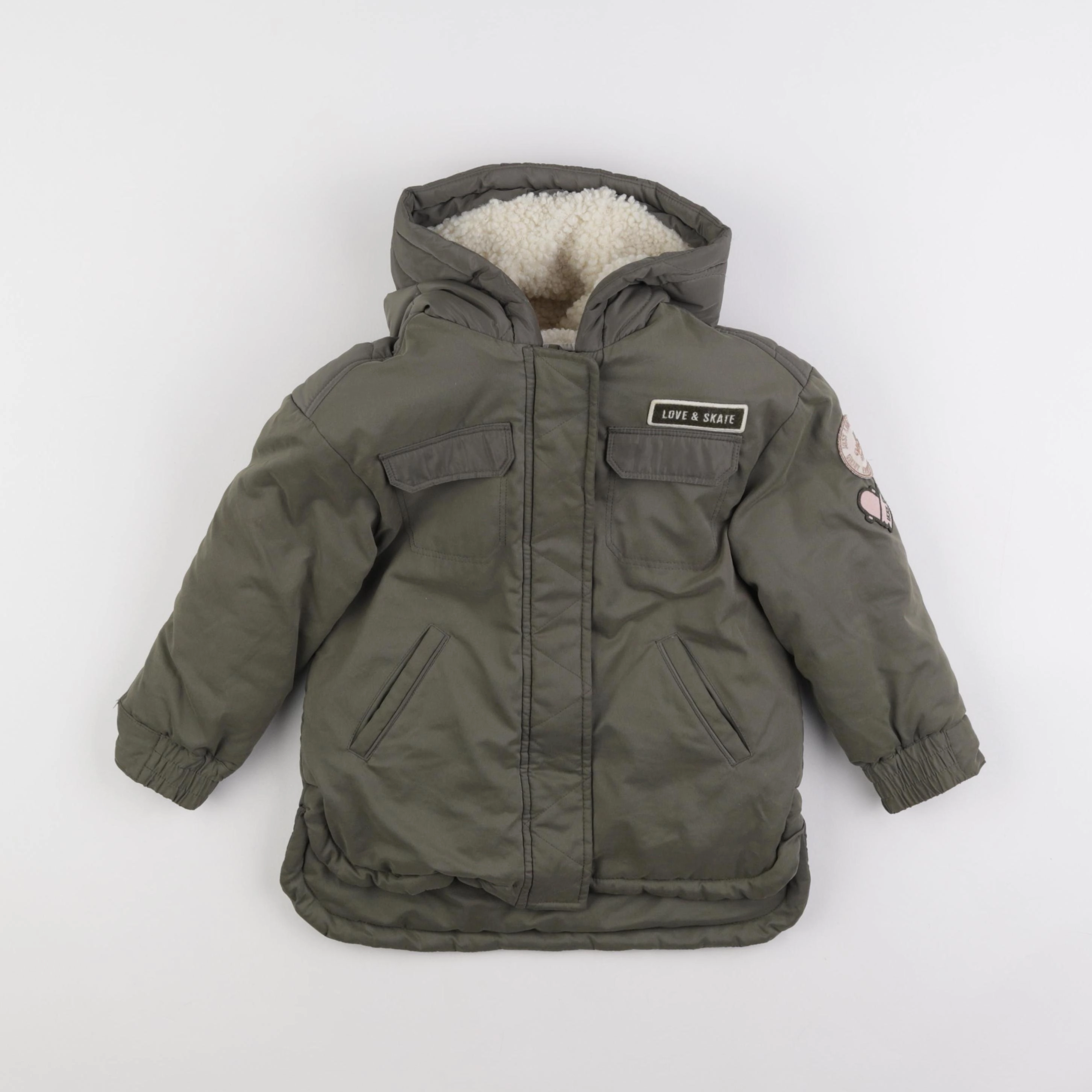 IKKS - parka vert - 4 ans