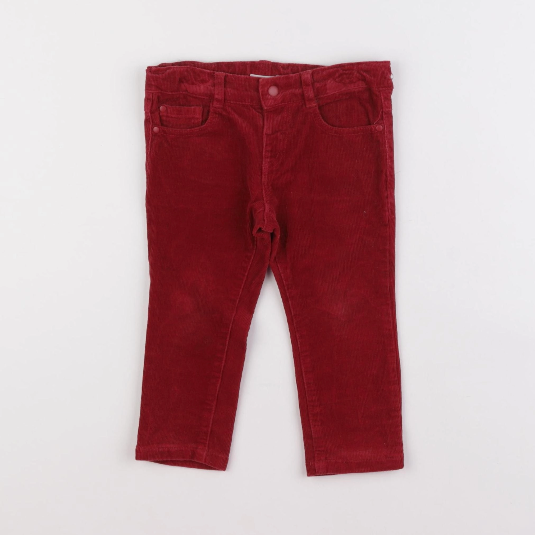 Boutchou - pantalon rouge - 18 mois