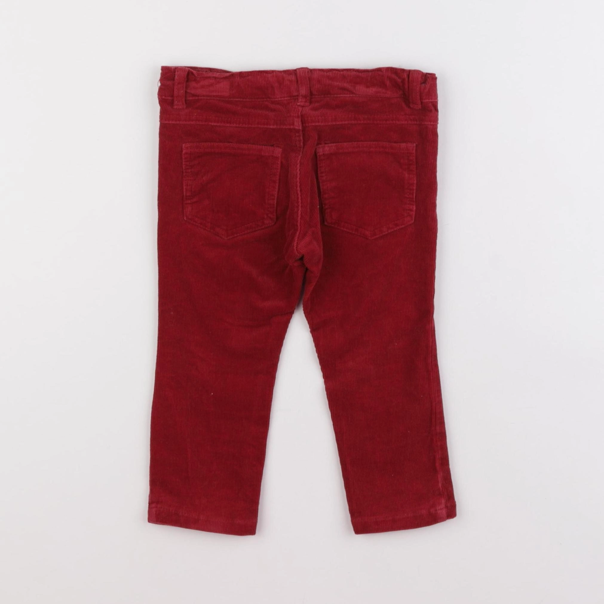 Boutchou - pantalon rouge - 18 mois