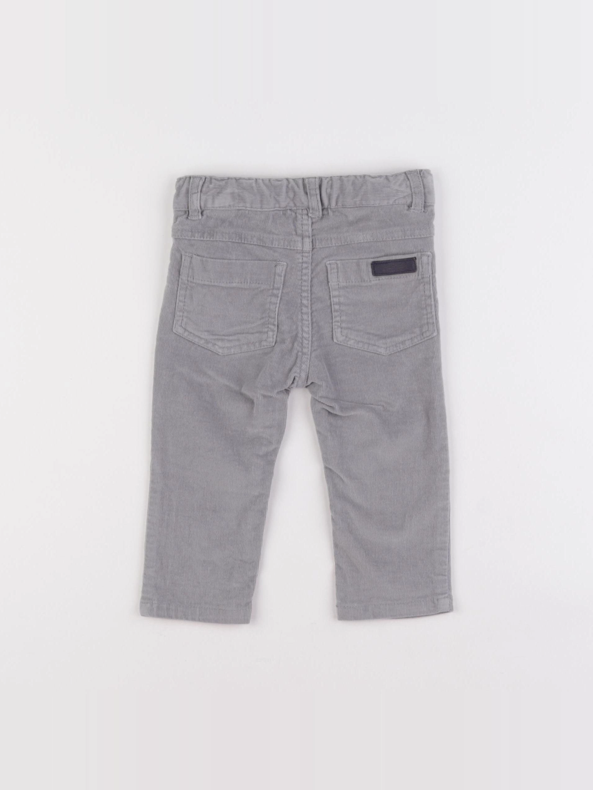 Jacadi - pantalon gris - 12 mois