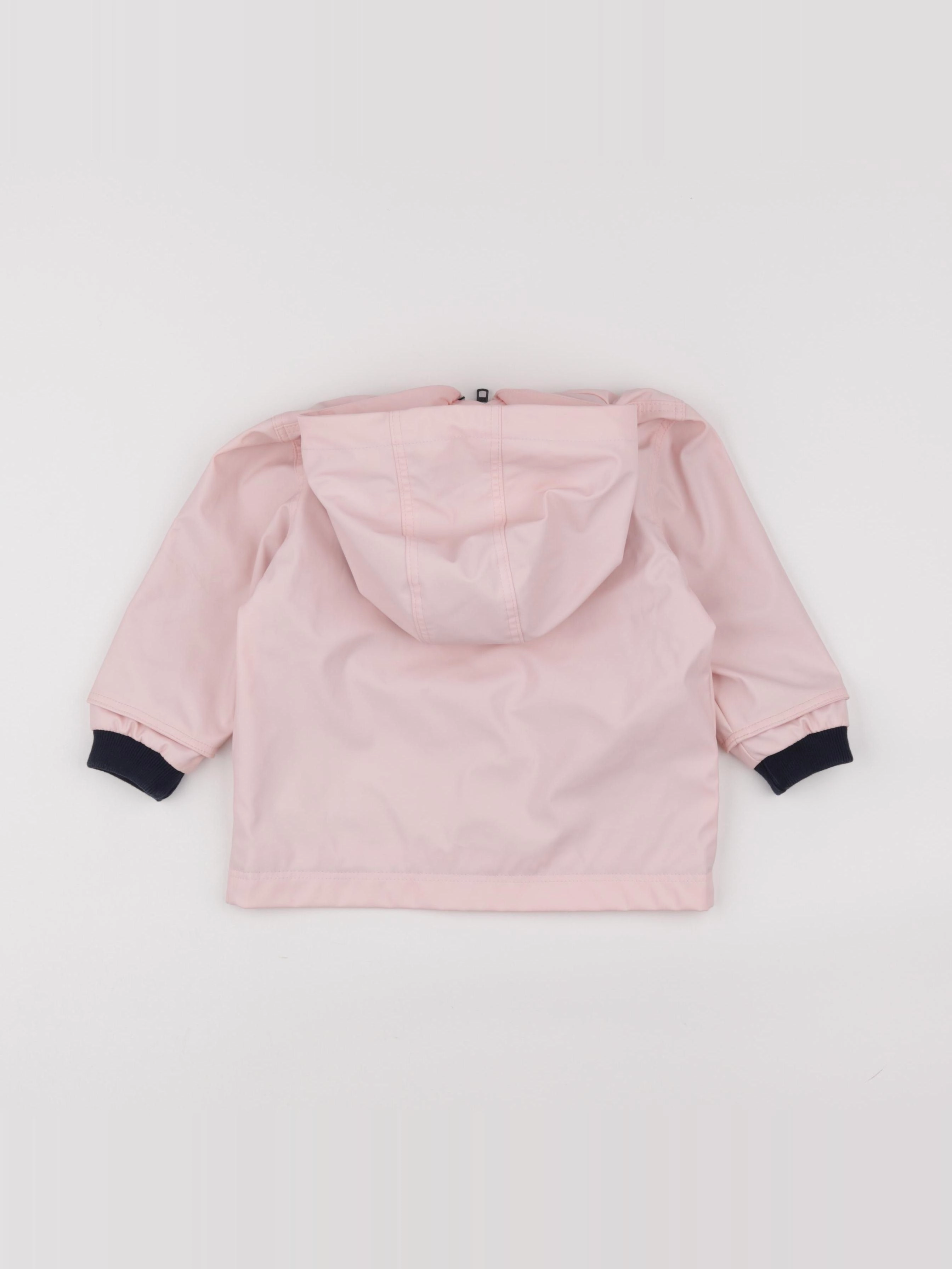 Petit Bateau - imperméable rose - 18 mois