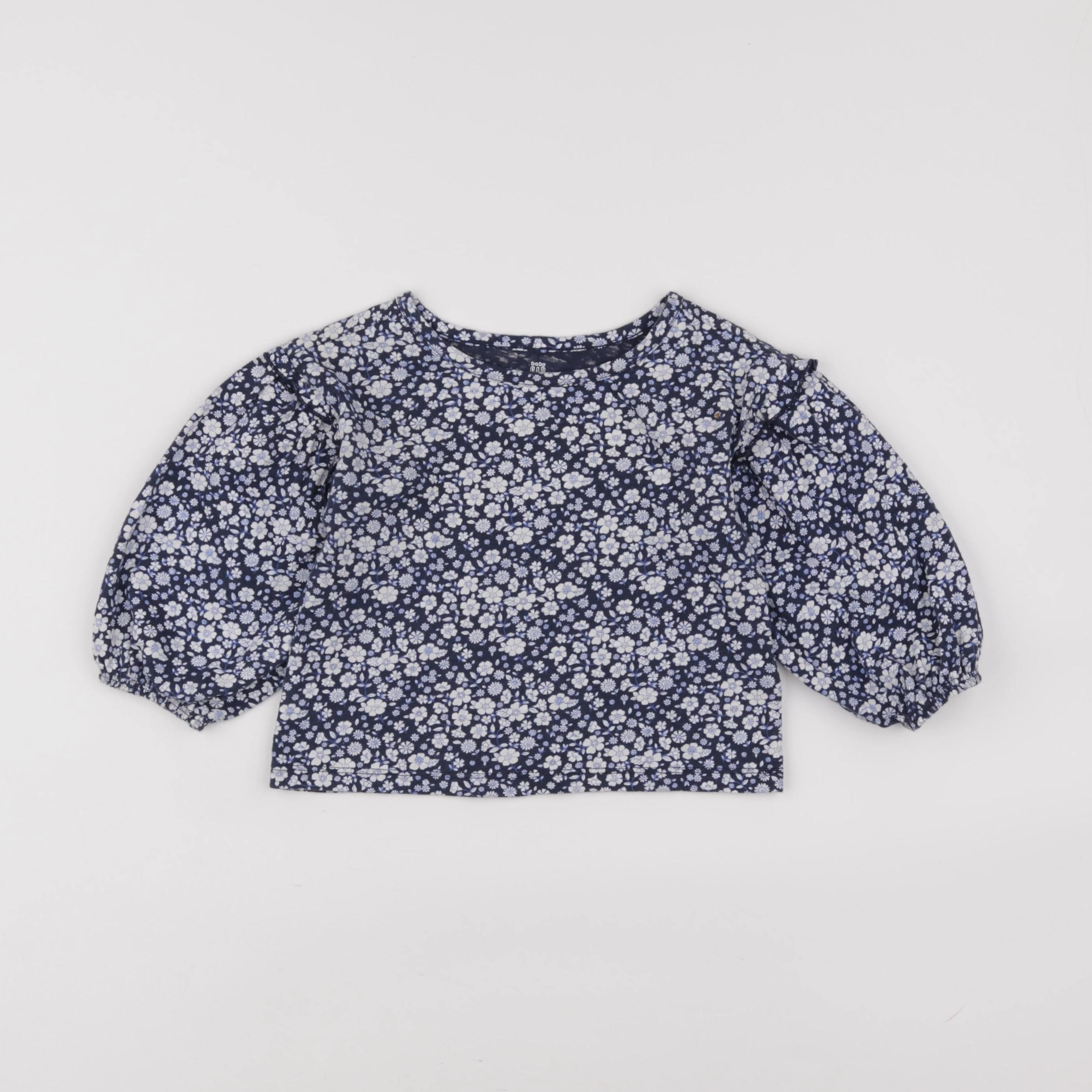 GAP - tee-shirt blanc, bleu - 18/24 mois