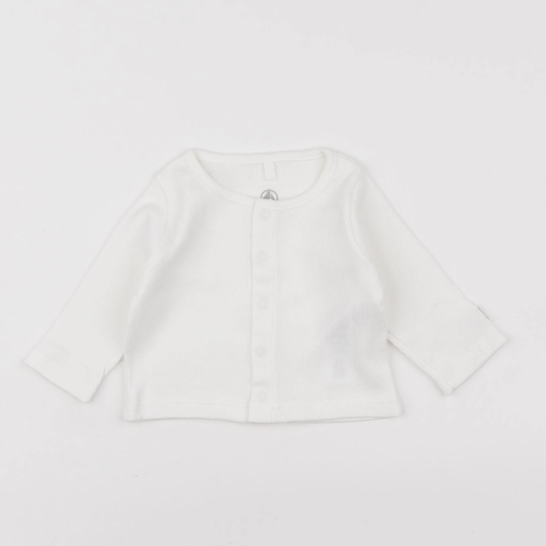 Petit Bateau - tee-shirt blanc - 3 mois