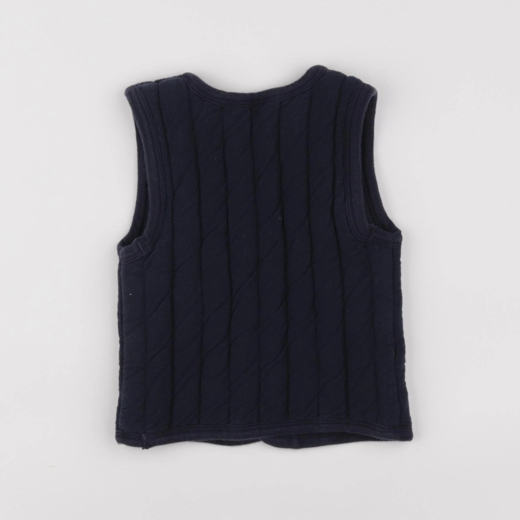 Petit Bateau - gilet bleu - 3 ans