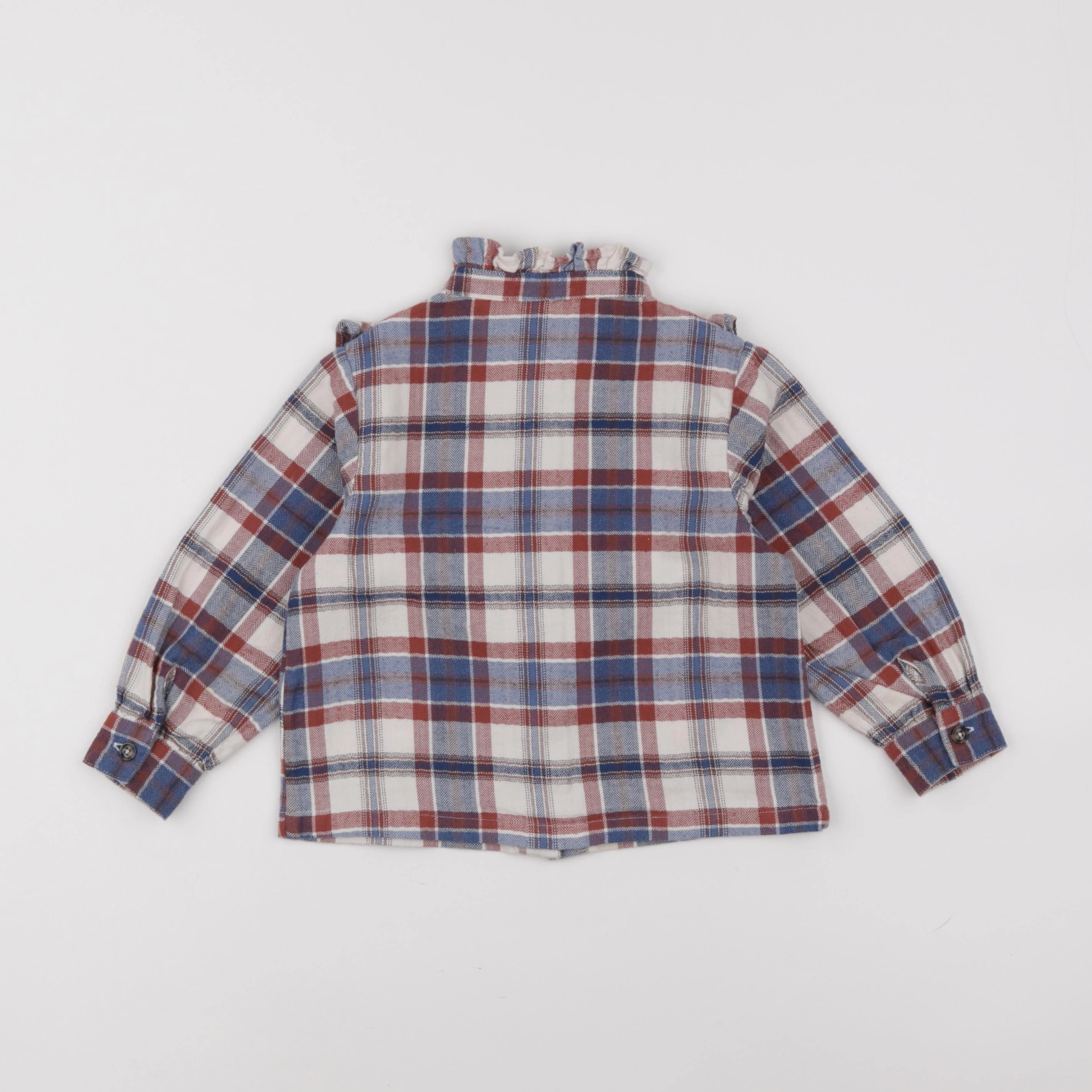 Petit Bateau - blouse multicolore - 4 ans