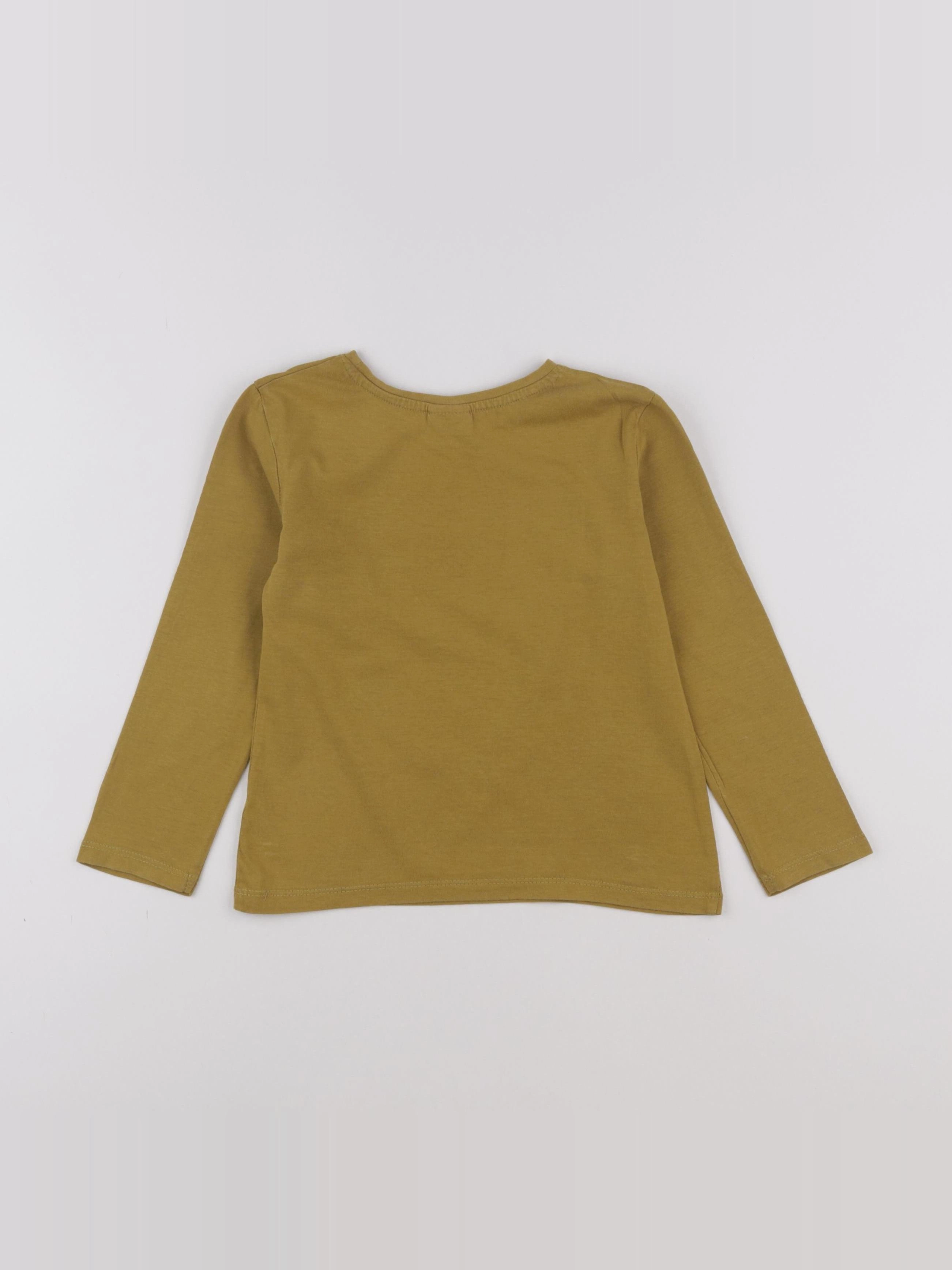 Tape à l'oeil - tee-shirt jaune - 4 ans