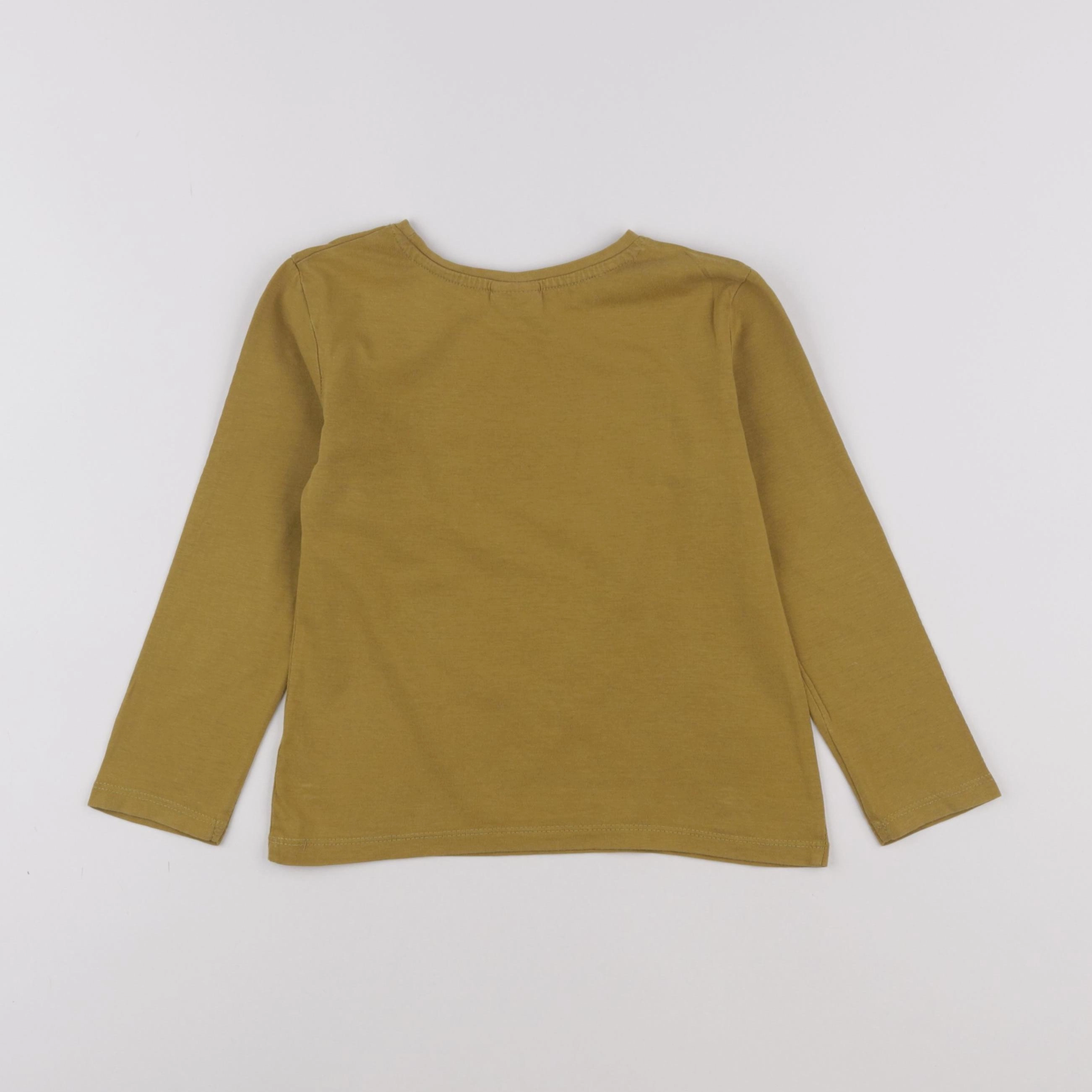 Tape à l'oeil - tee-shirt jaune - 4 ans