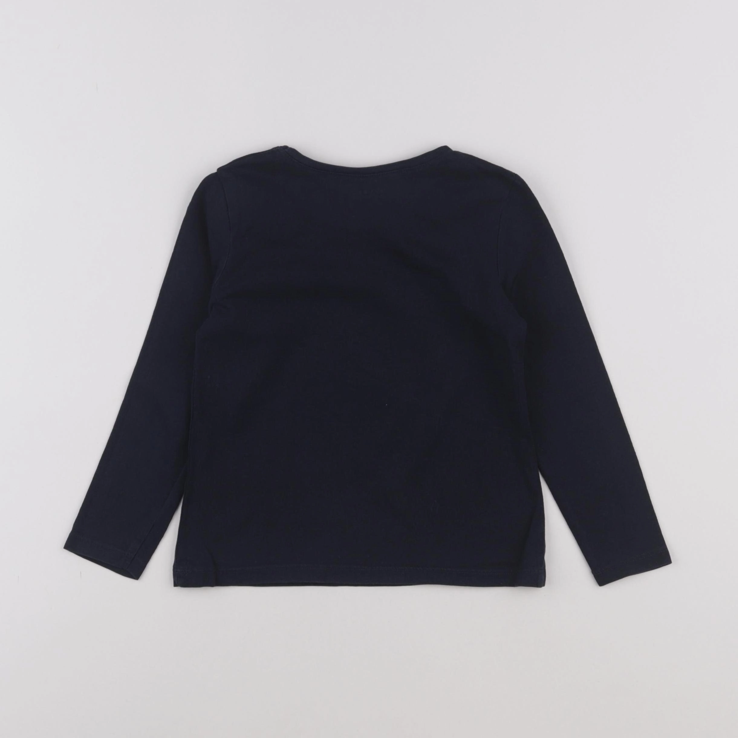 Vertbaudet - tee-shirt bleu - 4 ans