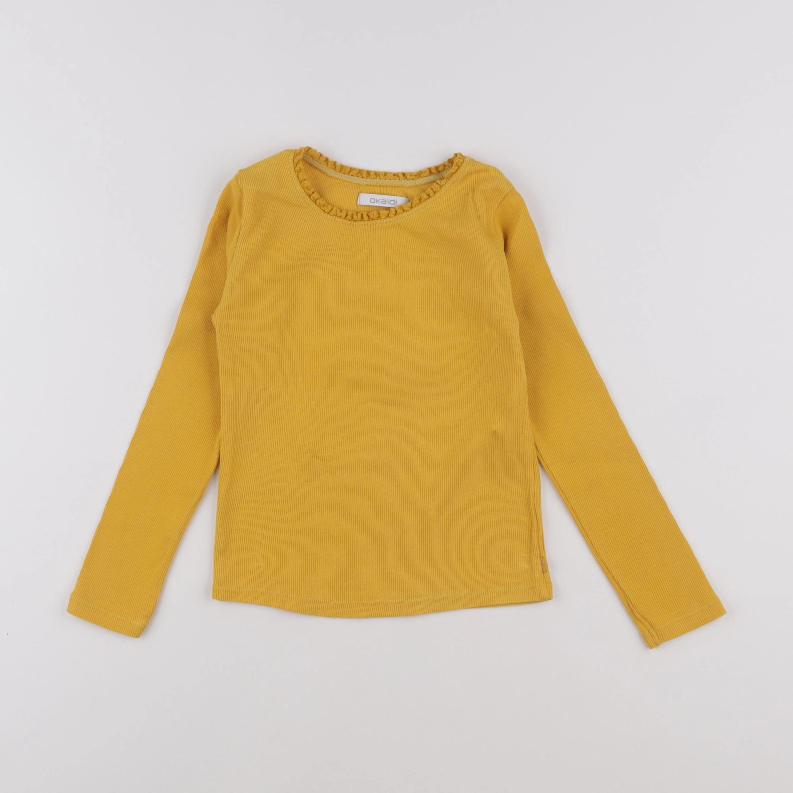 Okaidi - tee-shirt jaune - 5 ans