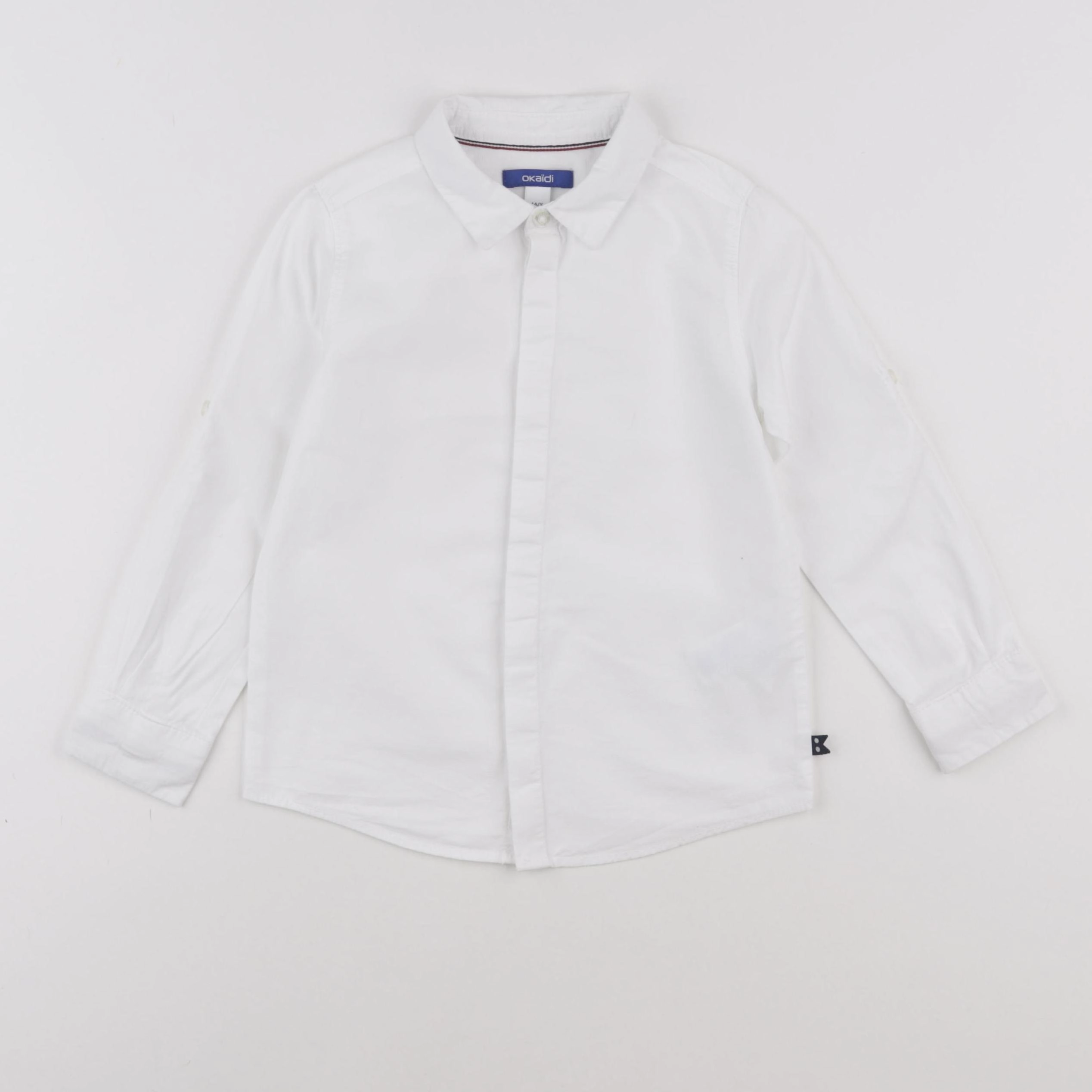 Okaidi - chemise blanc - 4 ans