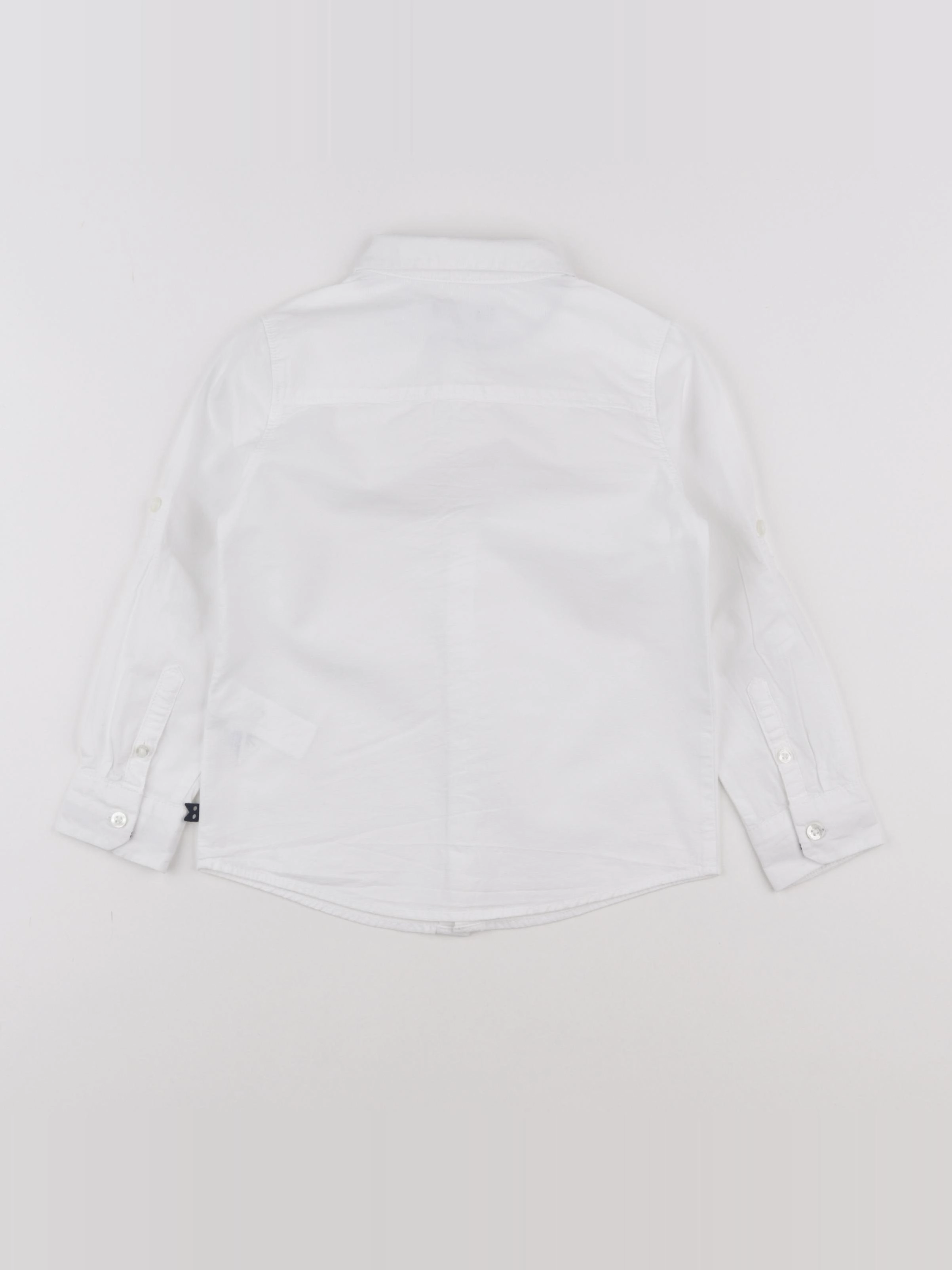 Okaidi - chemise blanc - 4 ans