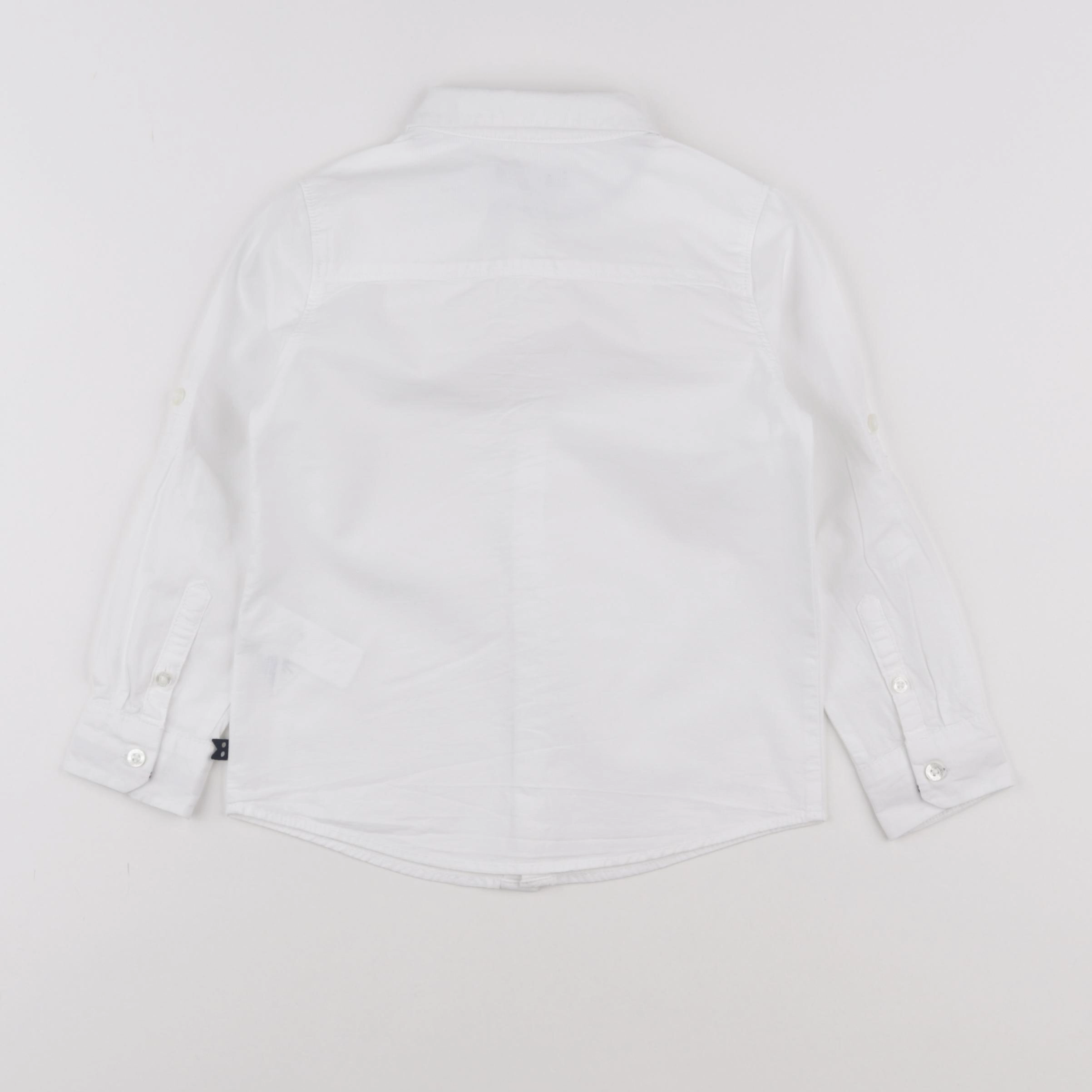 Okaidi - chemise blanc - 4 ans