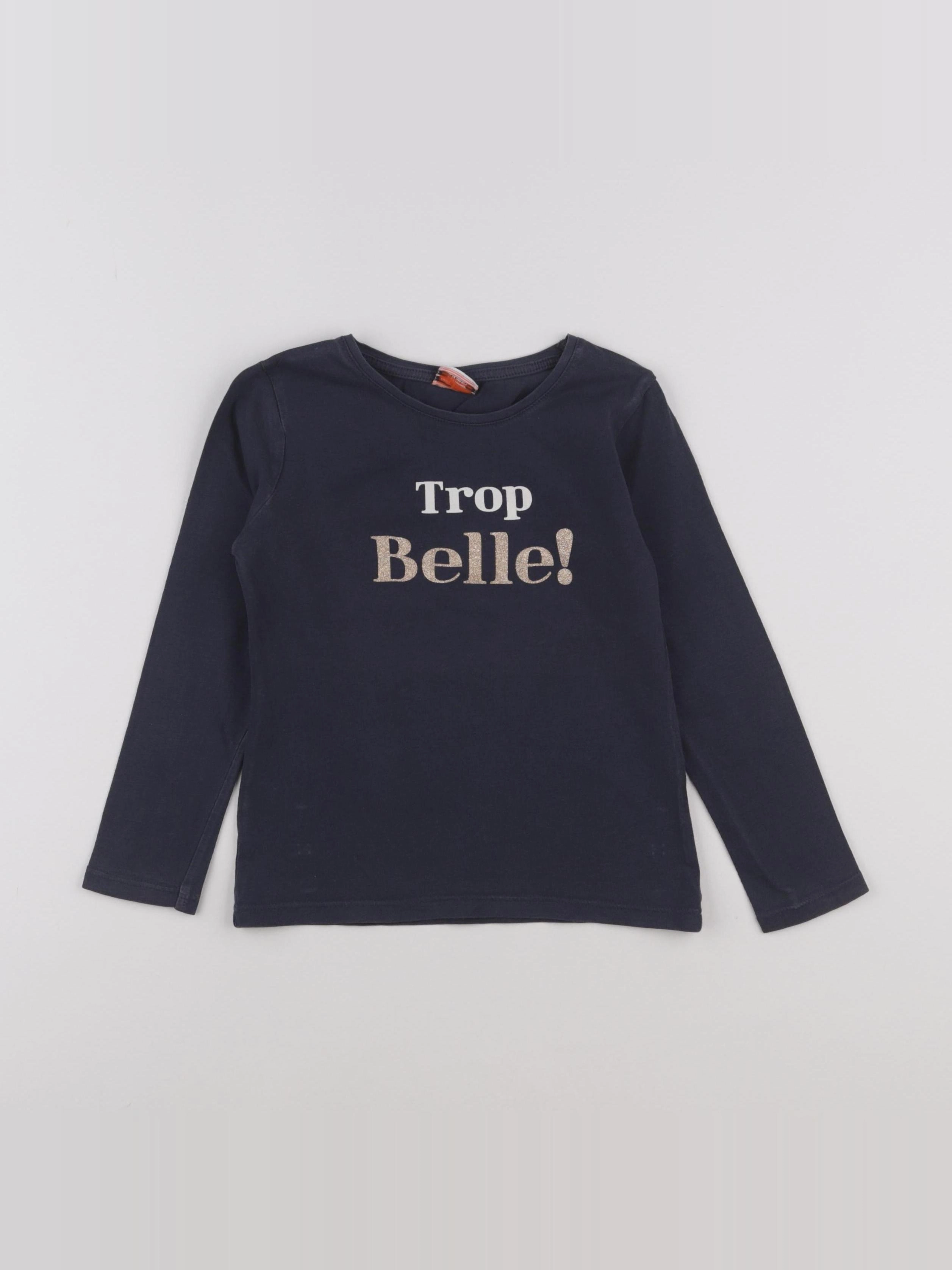 Tape à l'oeil - tee-shirt bleu - 5 ans