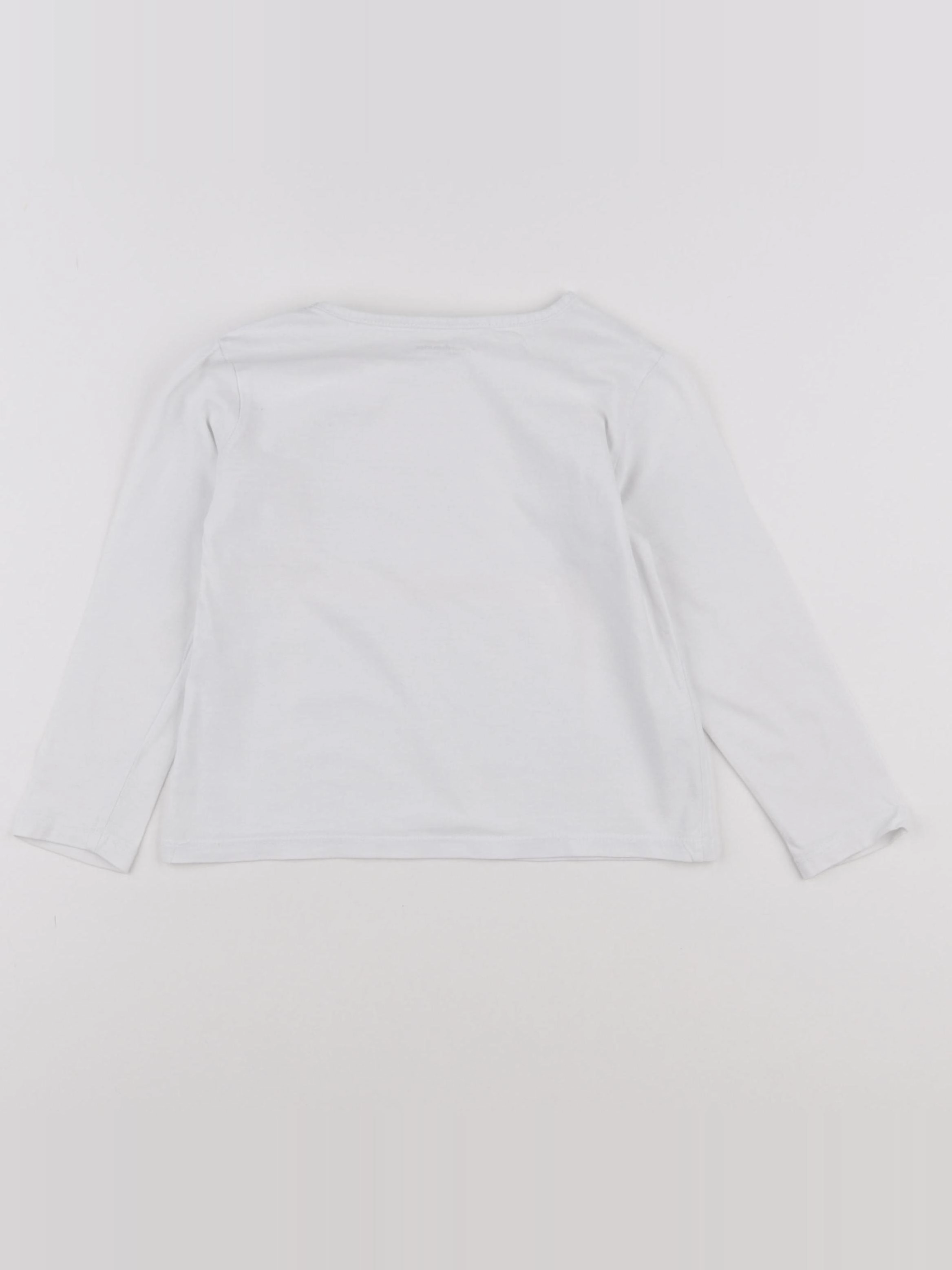 Vertbaudet - maillot de corps blanc - 5 ans