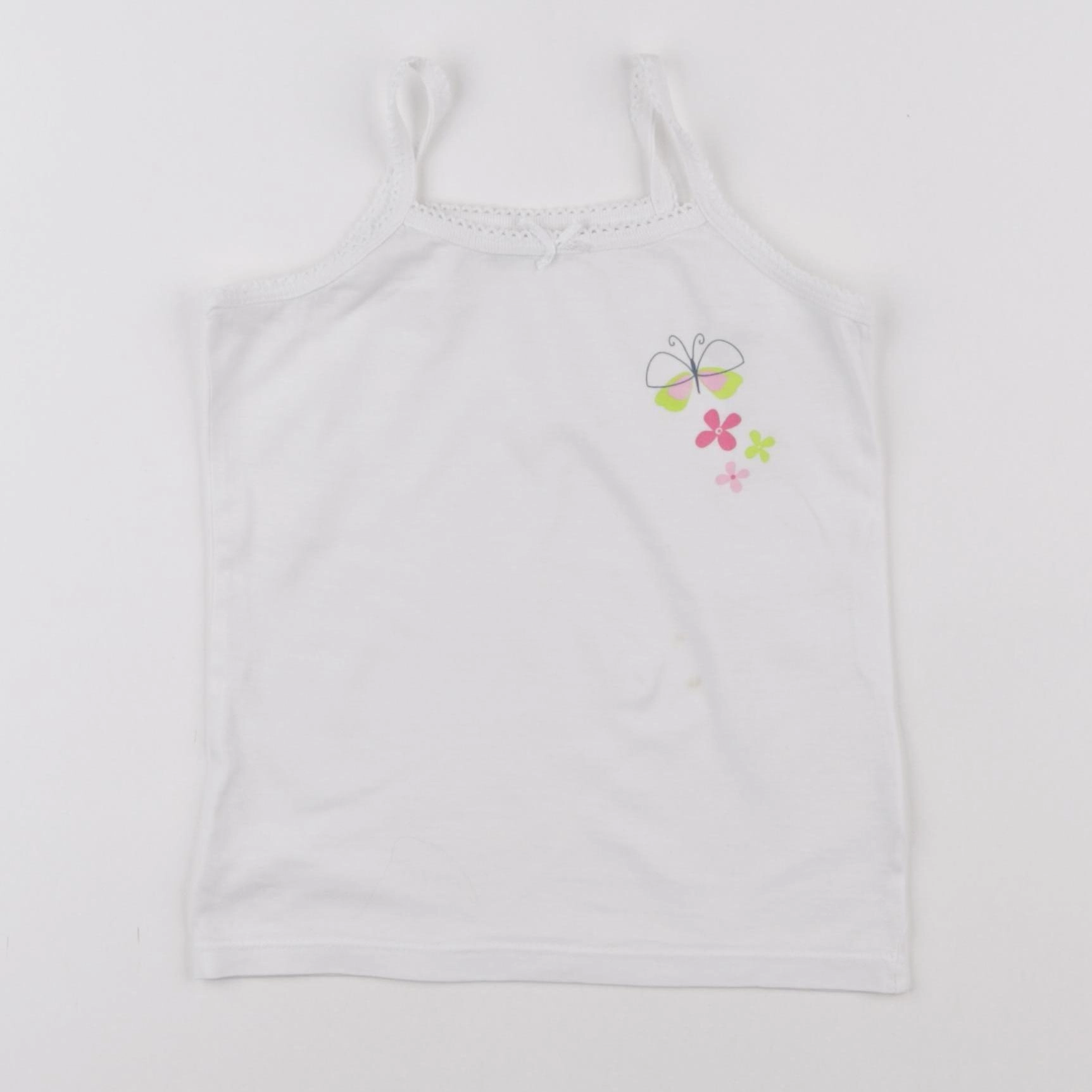 Vertbaudet - maillot de corps blanc - 5 ans