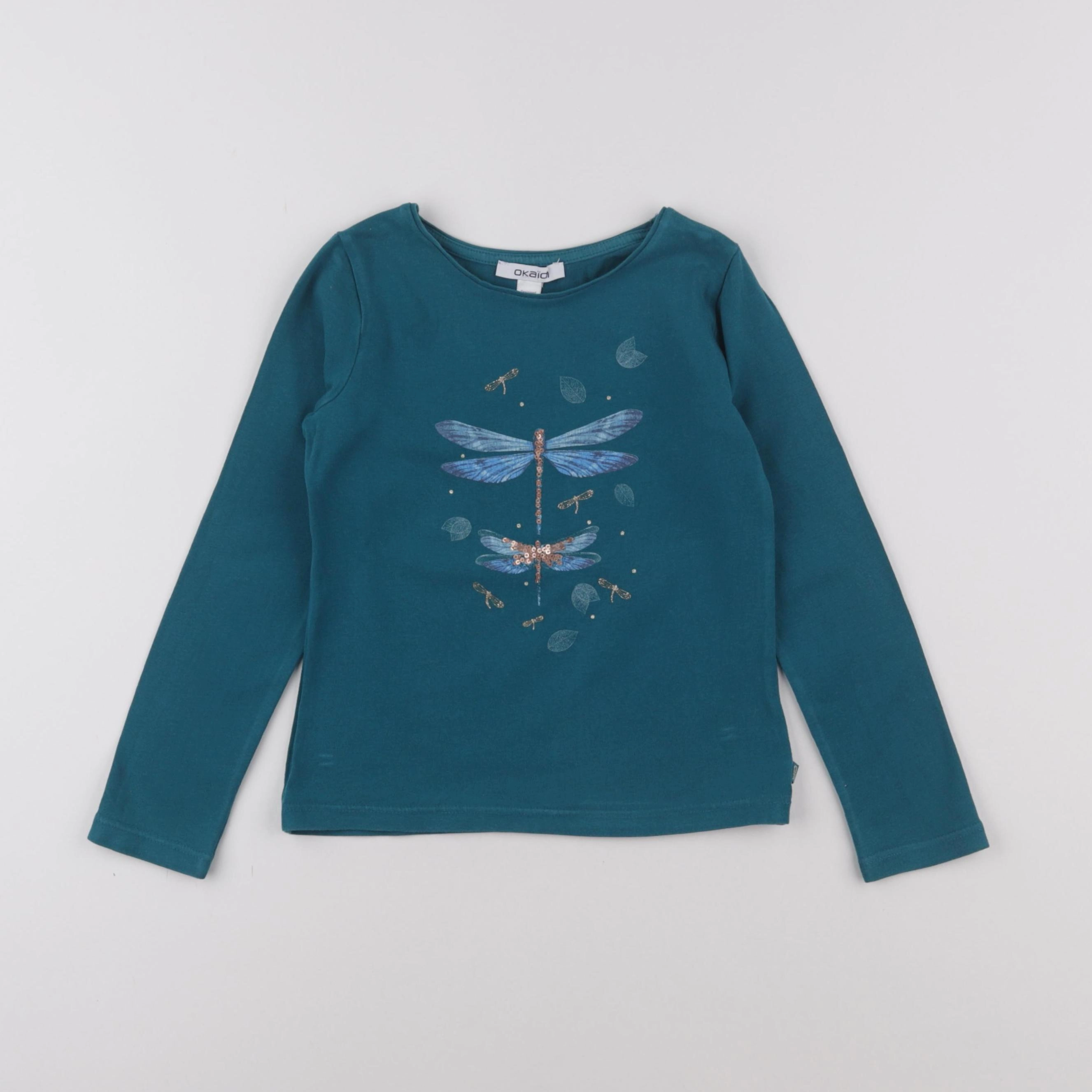 Okaidi - tee-shirt vert - 5 ans