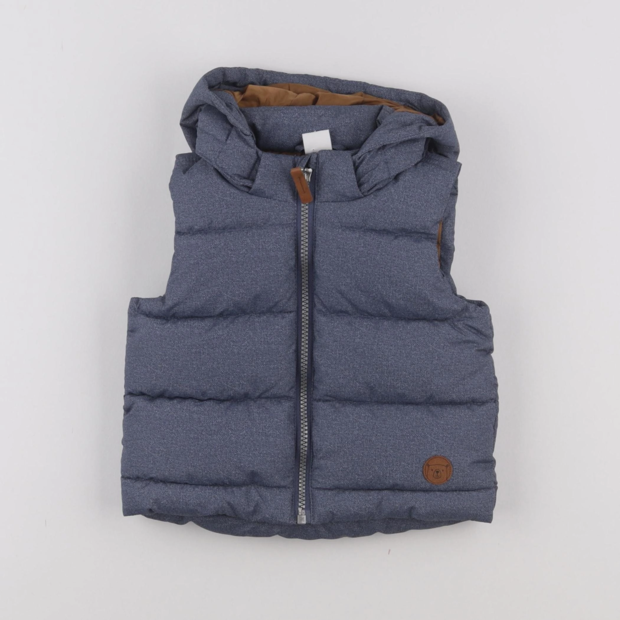 H&M - doudoune bleu - 9/12 mois