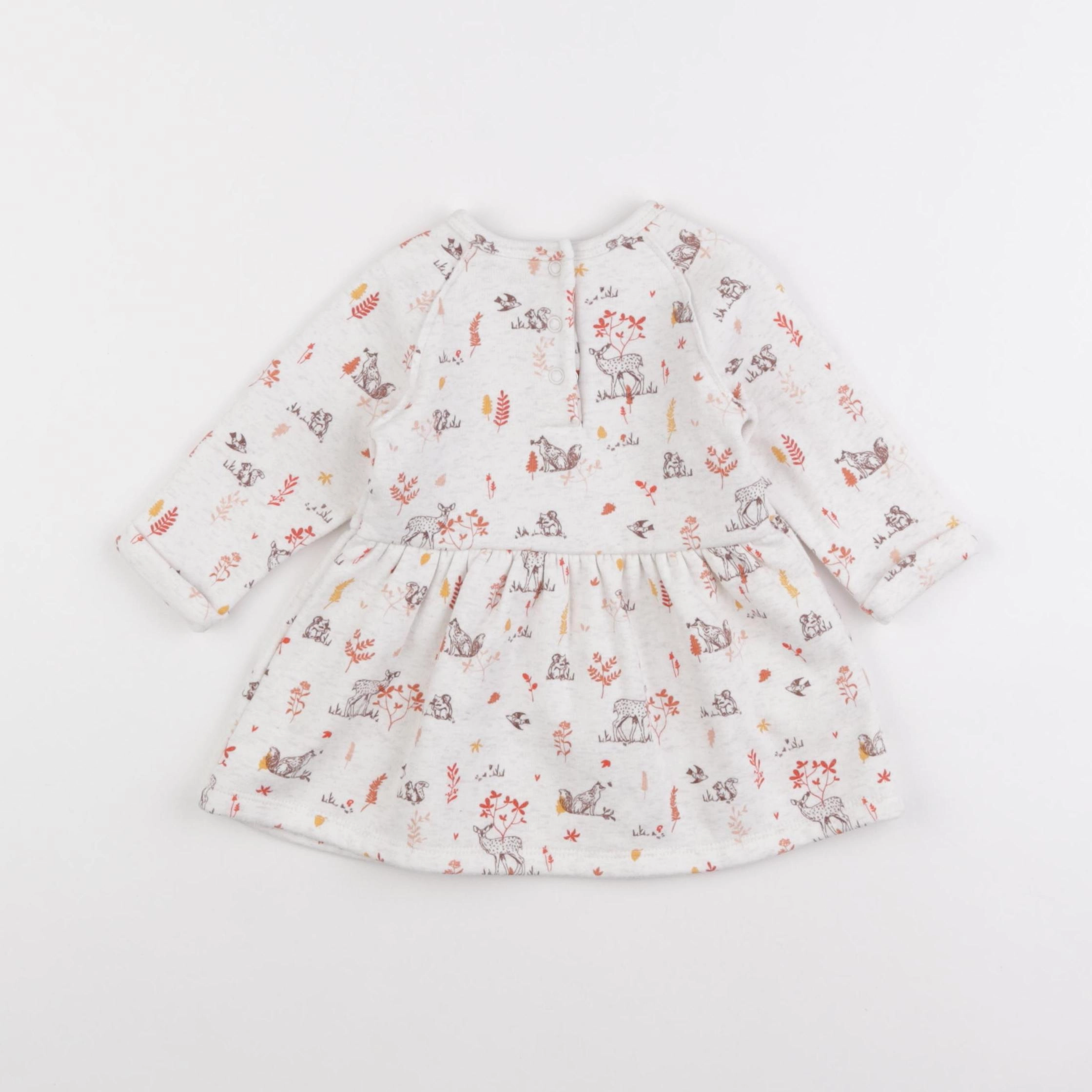 Tape à l'oeil - robe beige - 6 mois