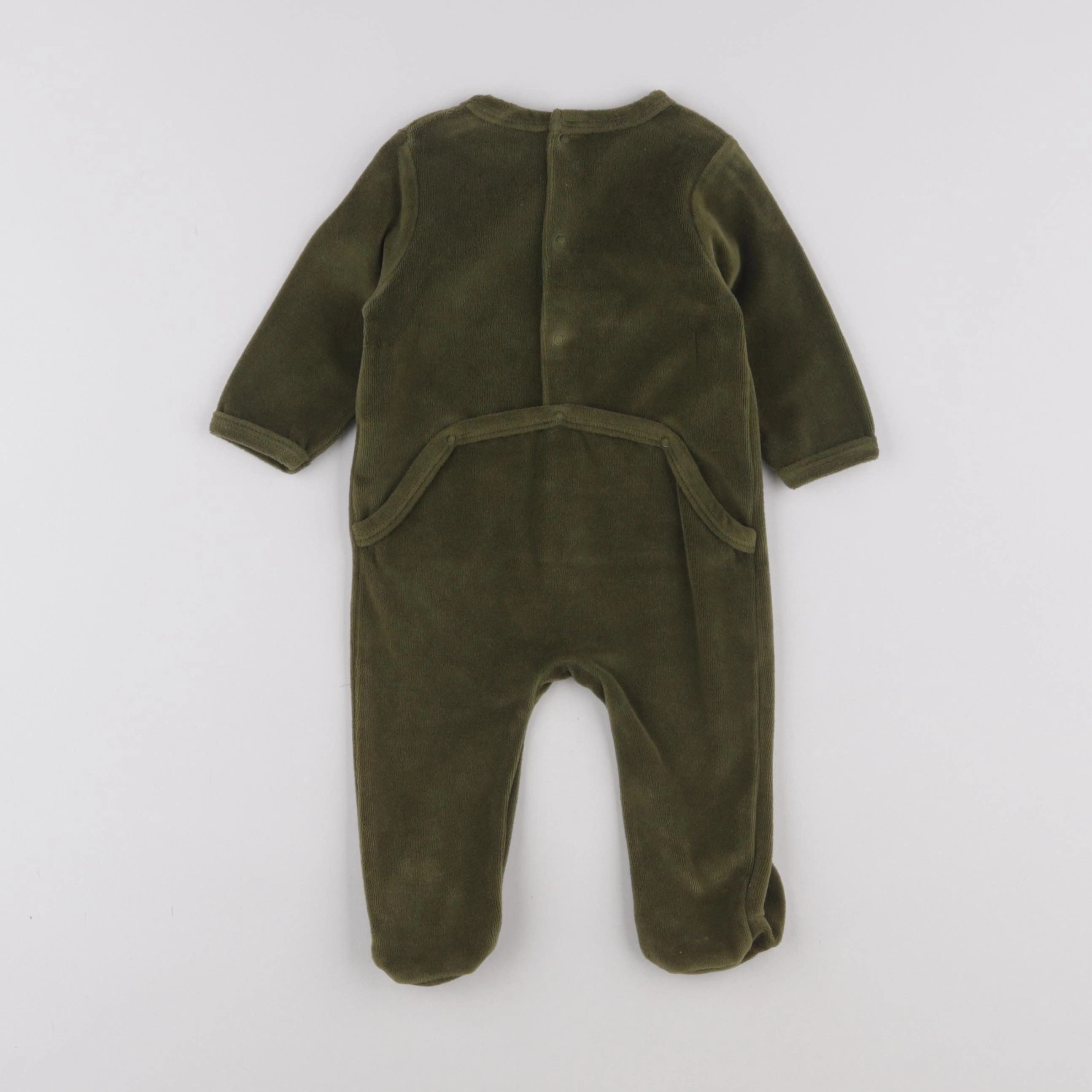 Vertbaudet - pyjama vert - 6 mois