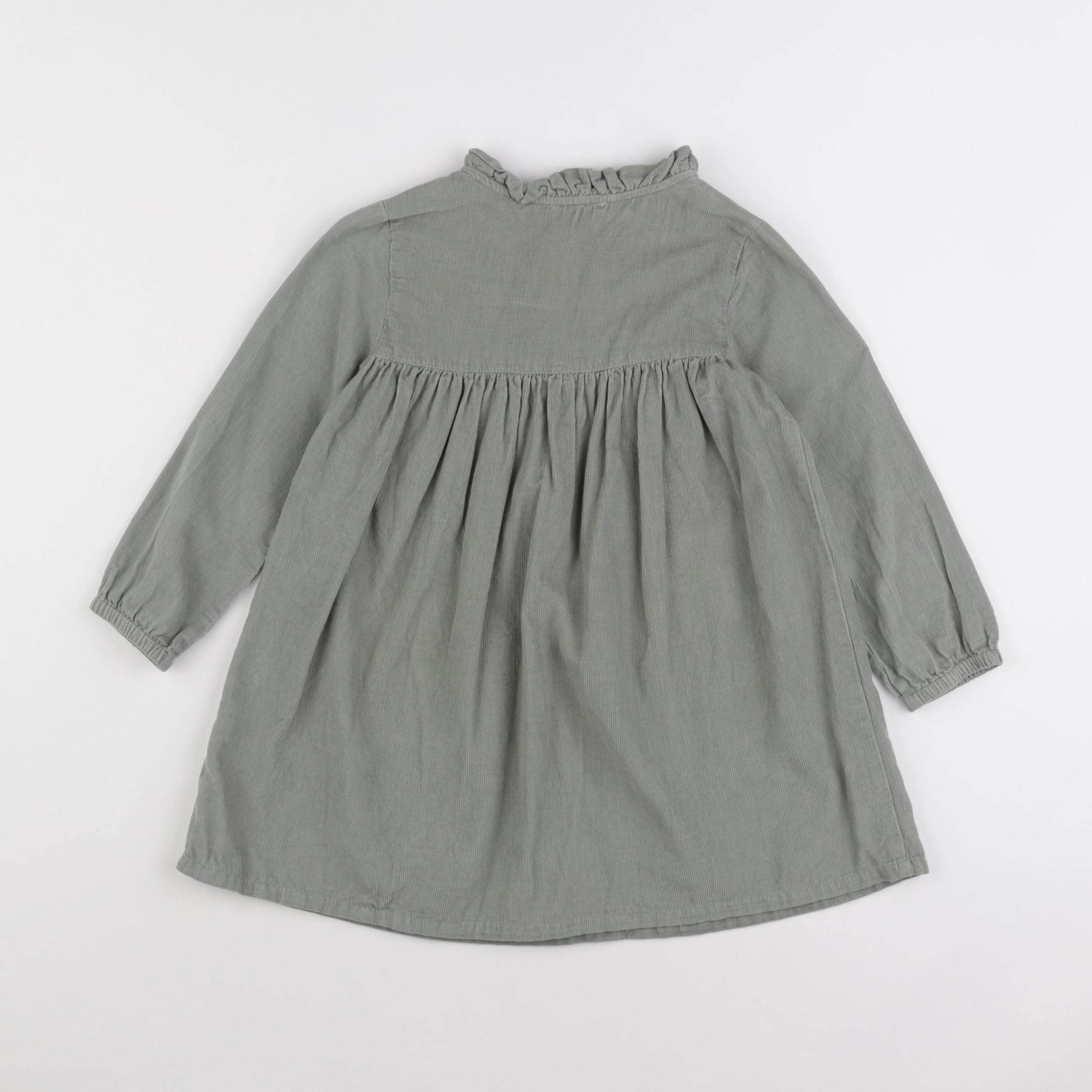 Little Cigogne - robe vert - 5 ans