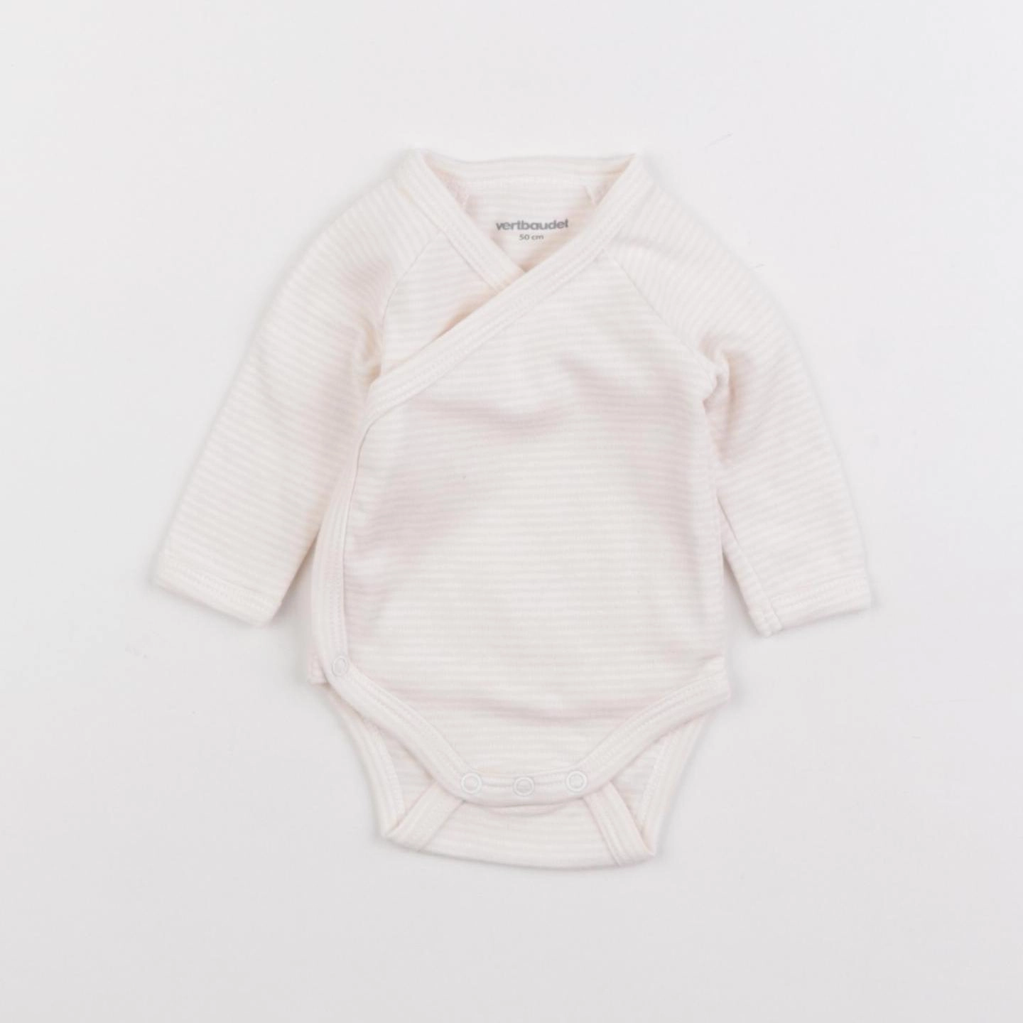 Vertbaudet - body rose - 0 mois