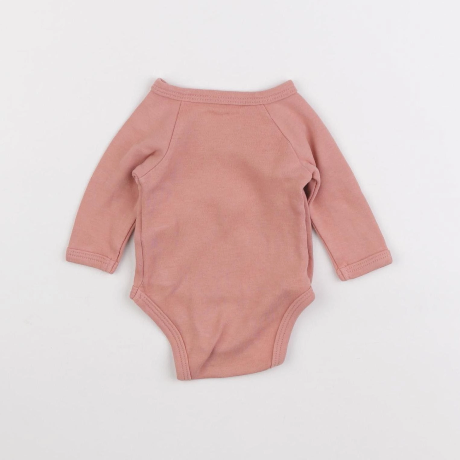 Vertbaudet - body rose - 0 mois