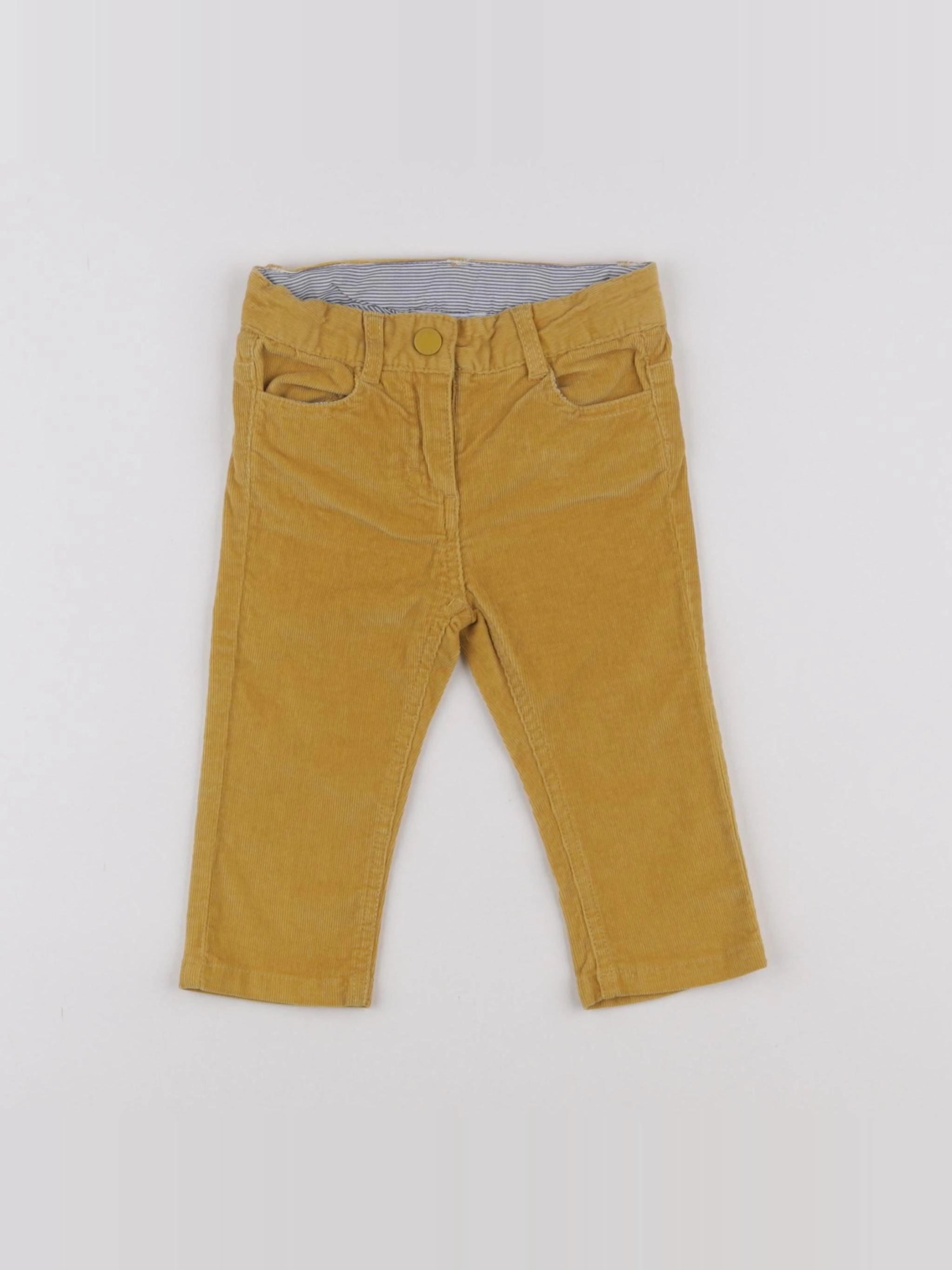 Jacadi - pantalon jaune - 12 mois