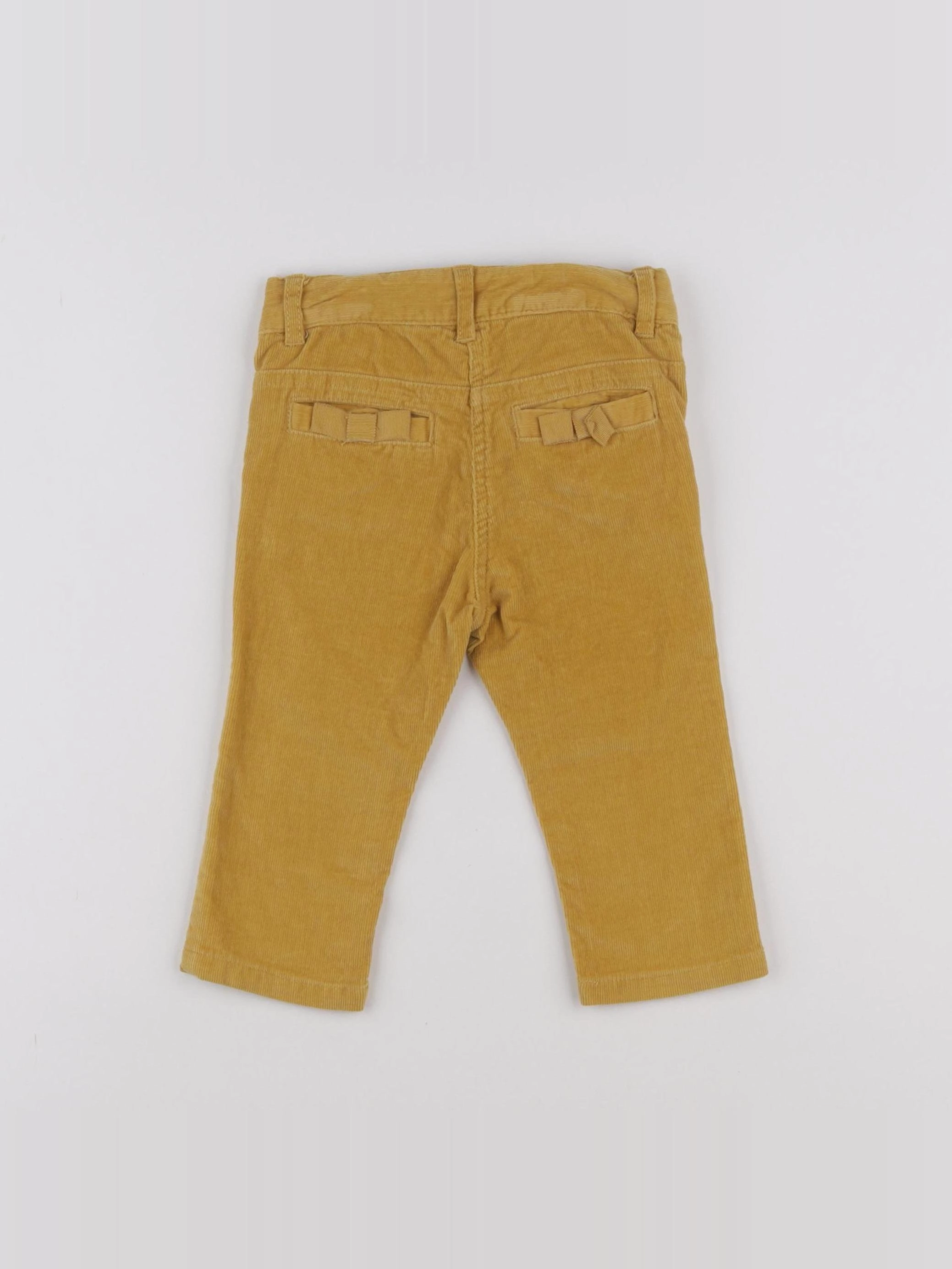 Jacadi - pantalon jaune - 12 mois