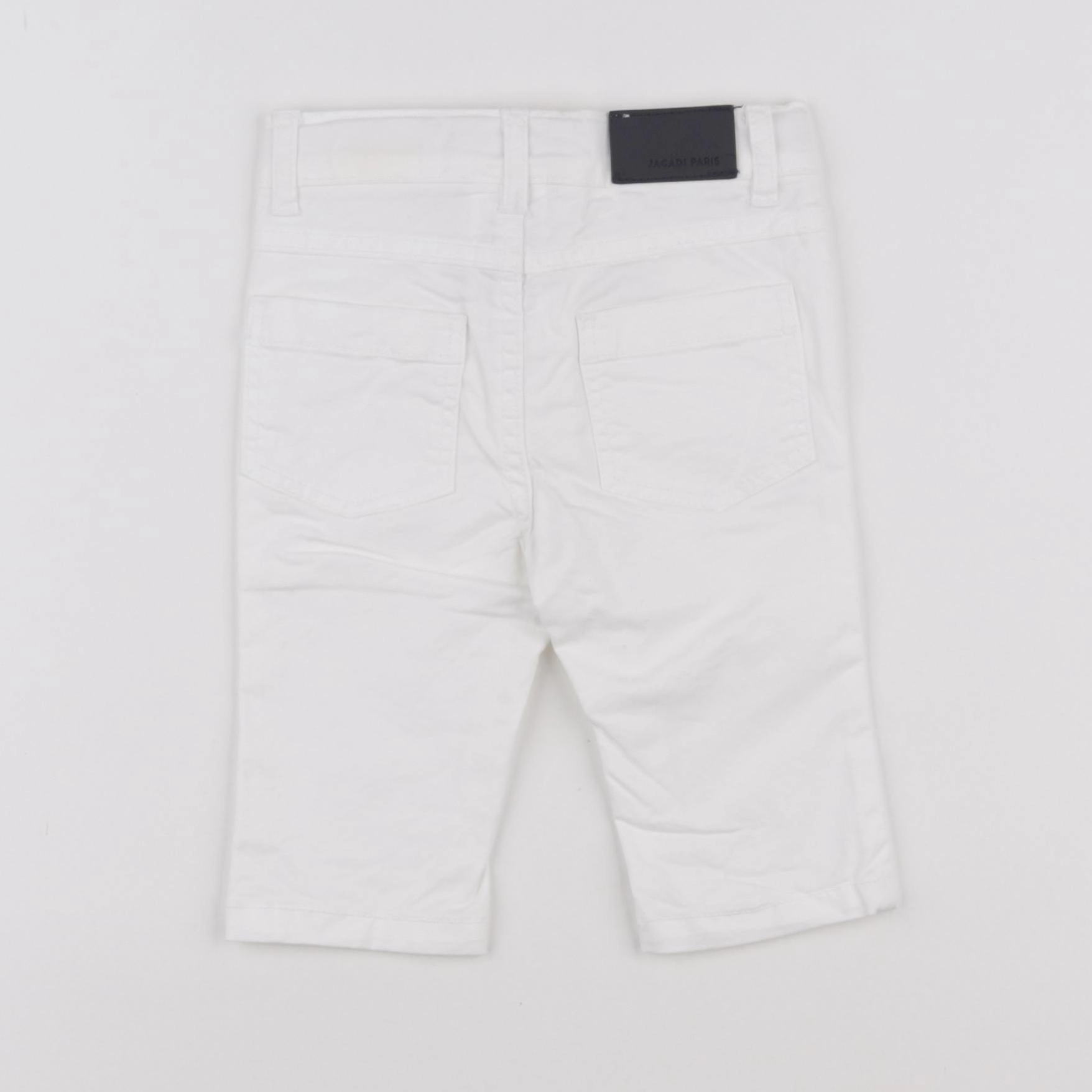 Jacadi - jean blanc - 6 mois