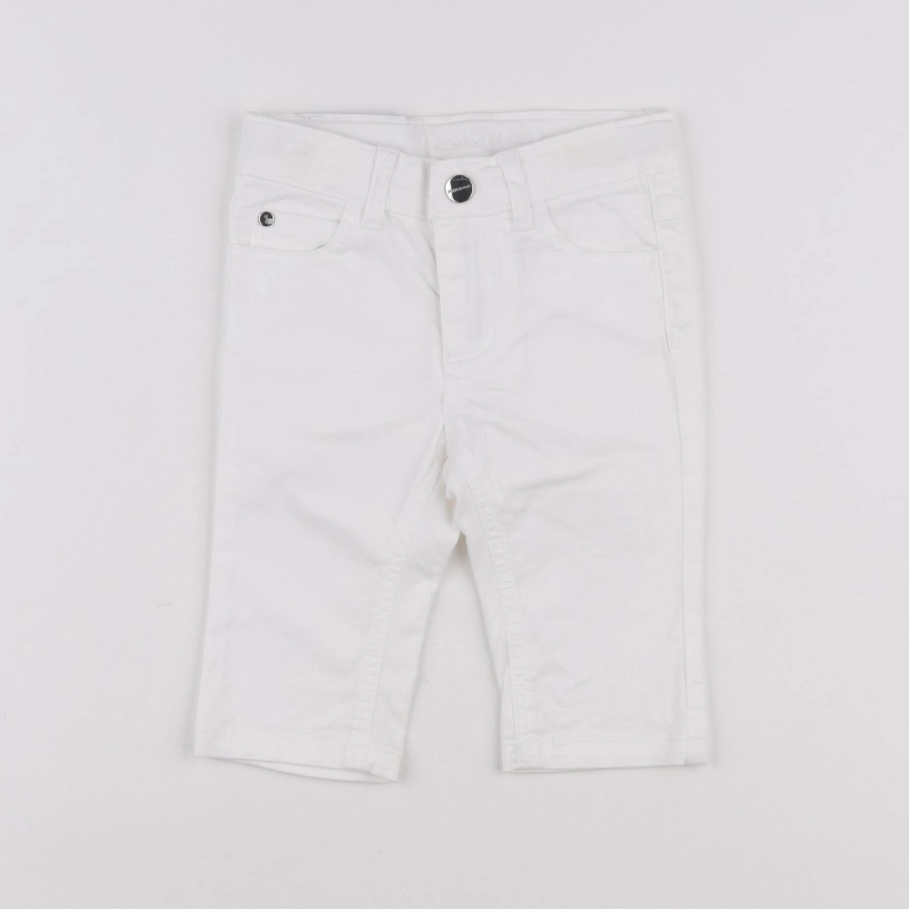 Jacadi - jean blanc - 6 mois