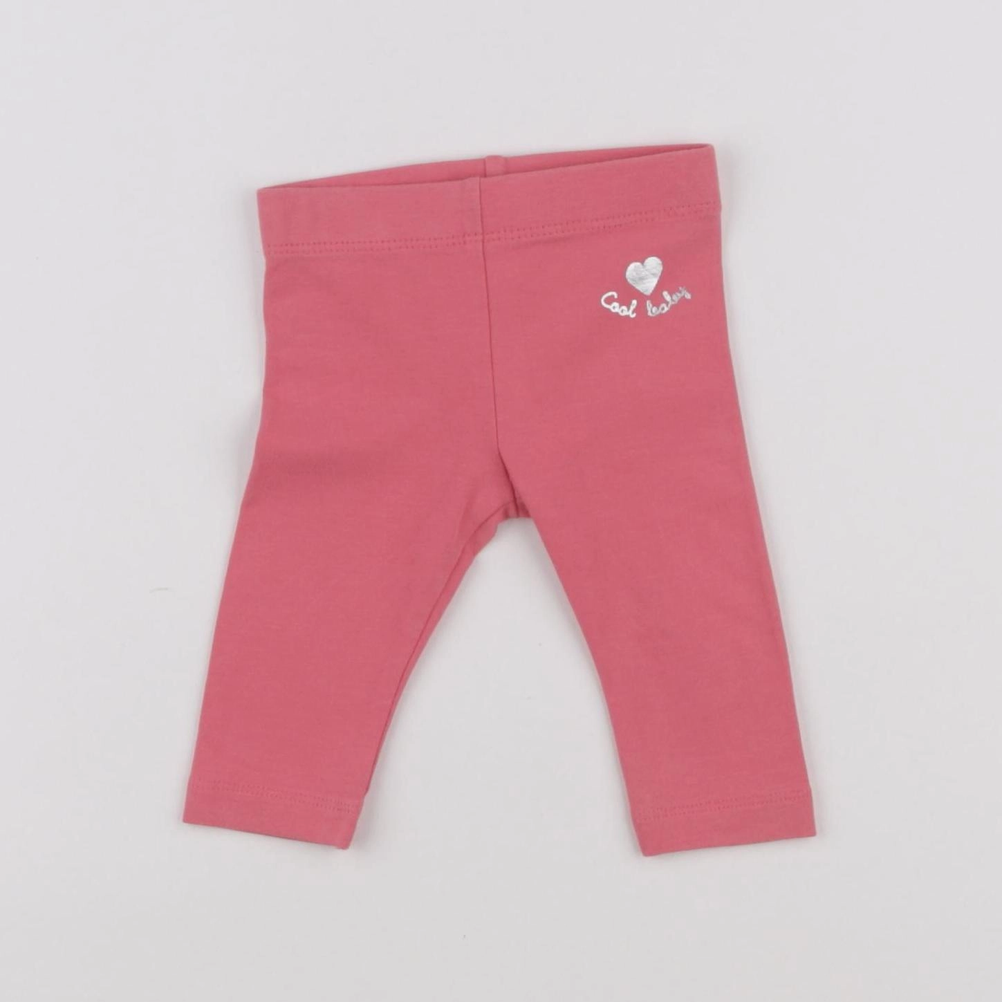 Tape à l'oeil - legging rose - 3 mois